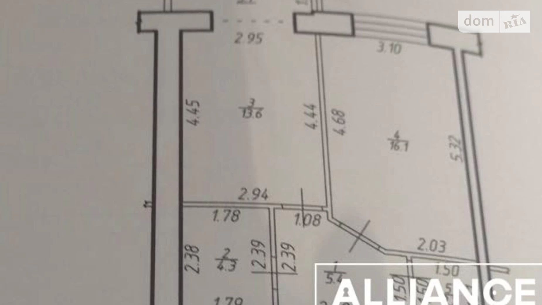 Продается 1-комнатная квартира 44.5 кв. м в Ивано-Франковске, ул. Высочана Семена, 18