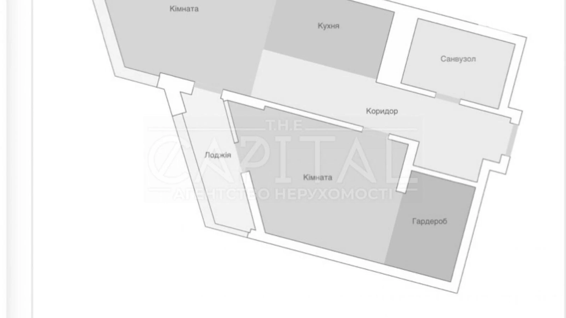 Продается 2-комнатная квартира 64.44 кв. м в Киеве, ул. Осокорская, 8