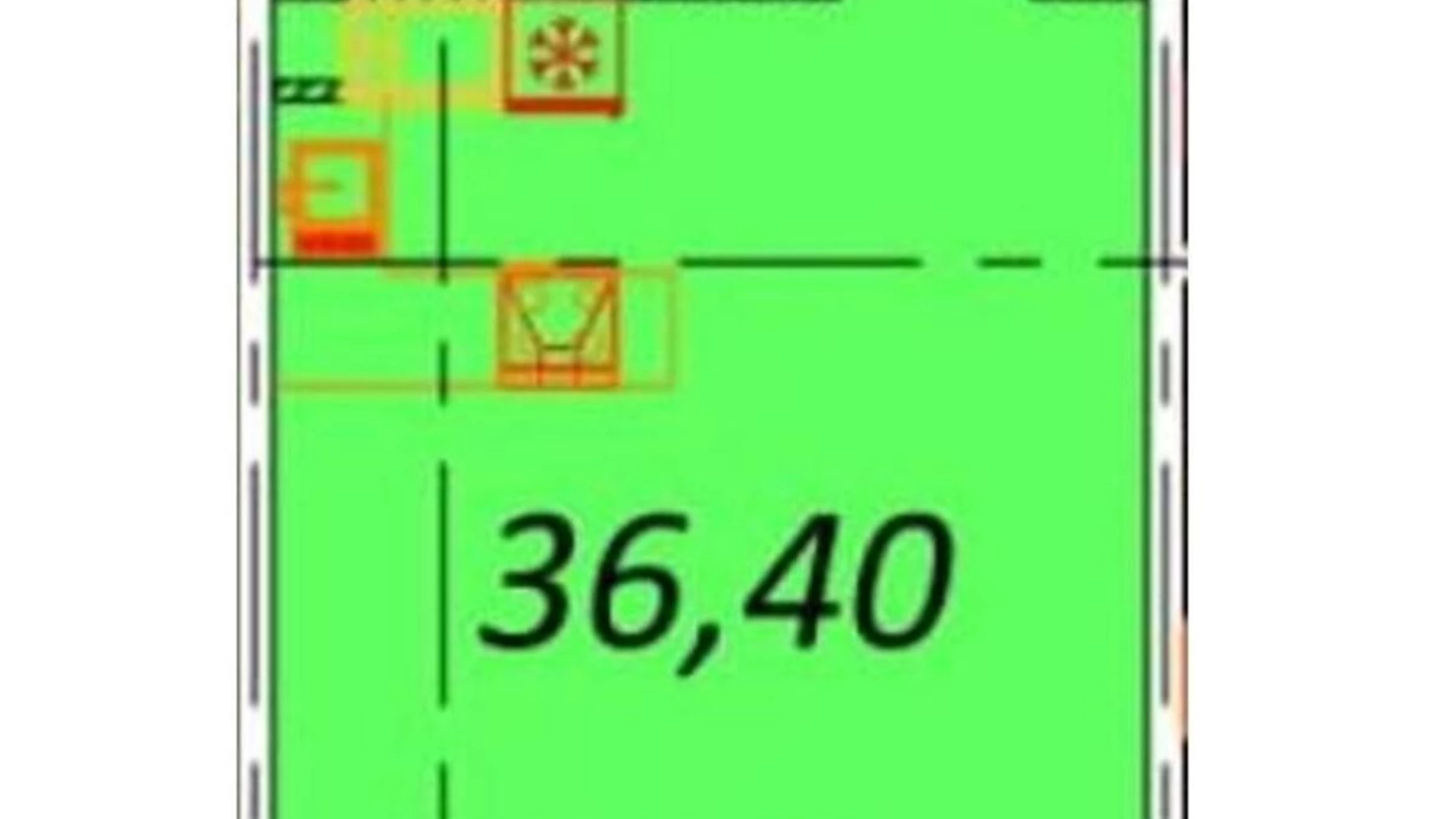 Продається 1-кімнатна квартира 36 кв. м у Одесі, вул. Академічна(Сергія Варламова), 30 корпус 2