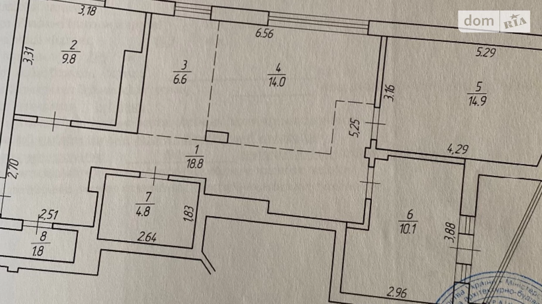 Продается 3-комнатная квартира 85 кв. м в Ровно, ул. Студенческая, 18 - фото 2