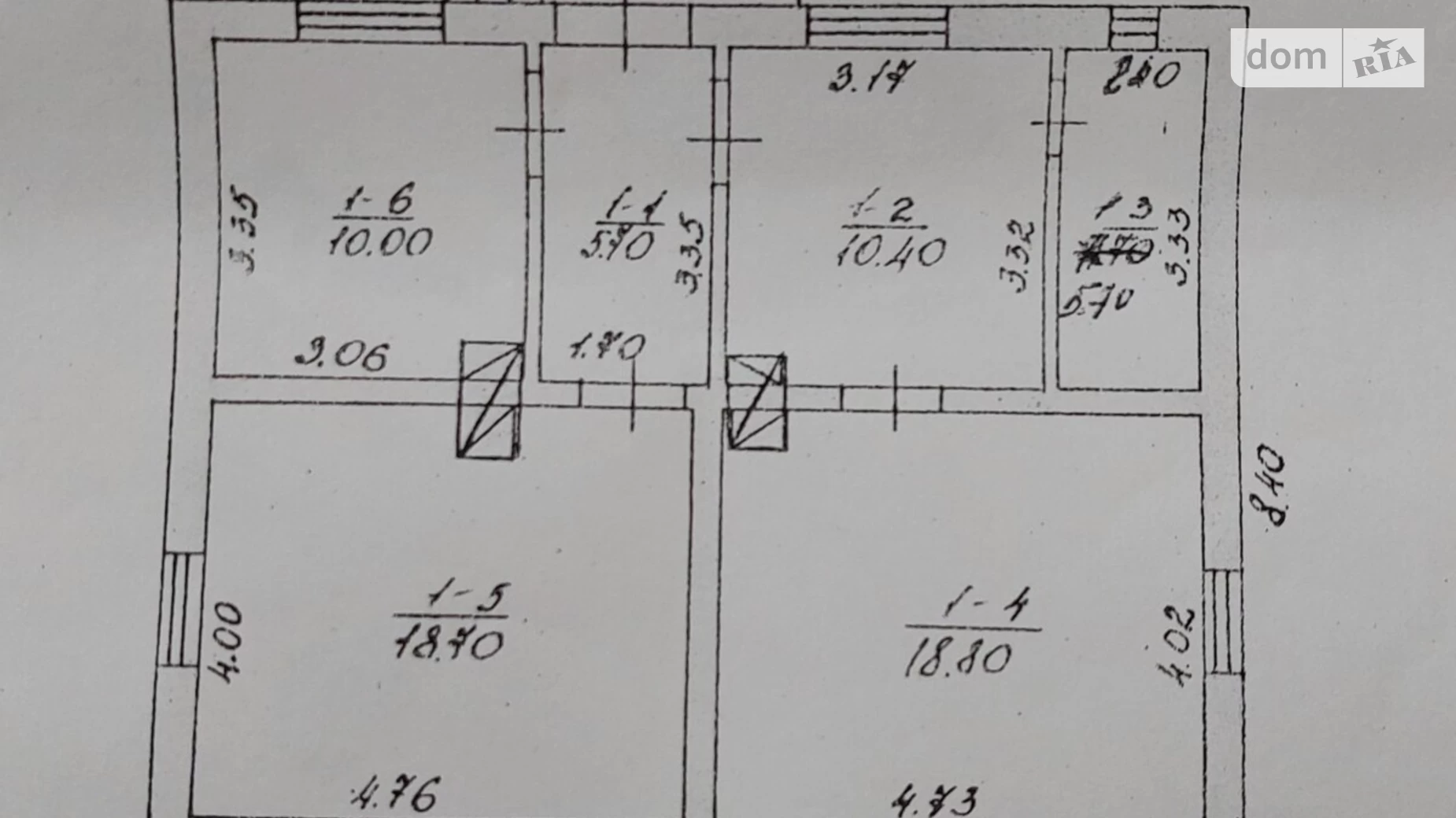 Продается дом на 2 этажа 77 кв. м с участком, пер. Макаренко