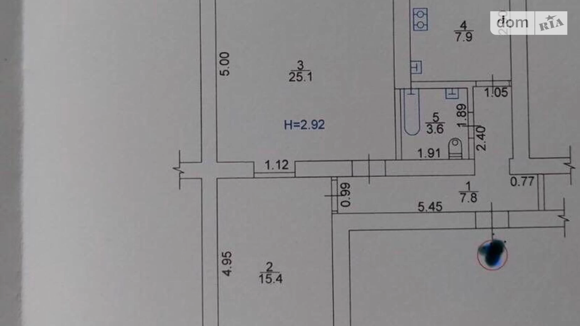 Продається 2-кімнатна квартира 60 кв. м у Харкові, пров. Фанінський, 3