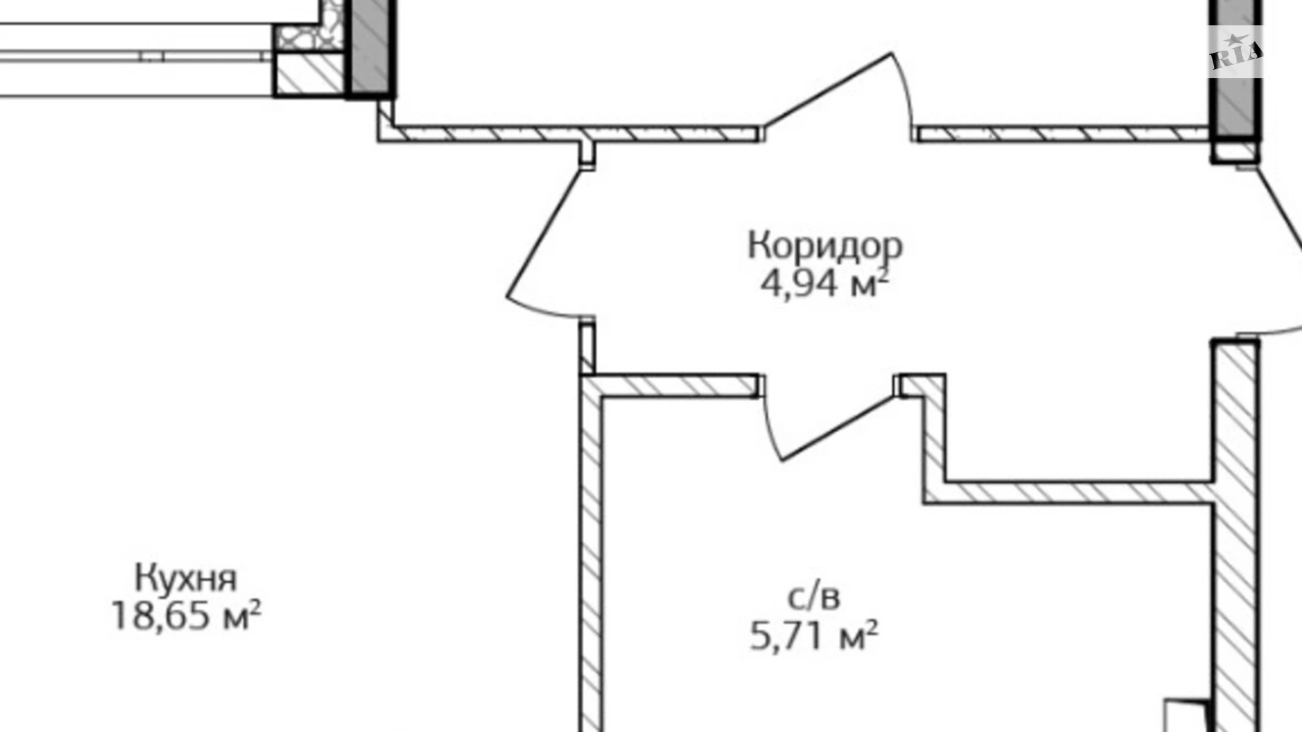 Продается 1-комнатная квартира 35 кв. м в Ирпене, ул. Литературная(Чехова)