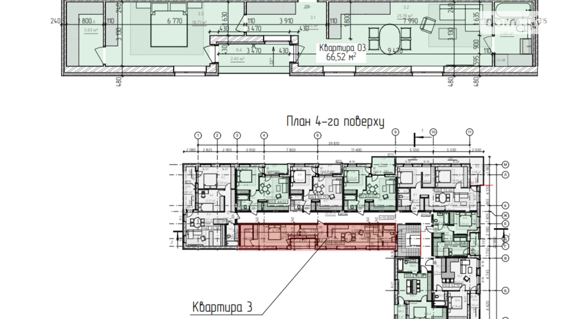 Продається 2-кімнатна квартира 67 кв. м у Ужгороді - фото 2