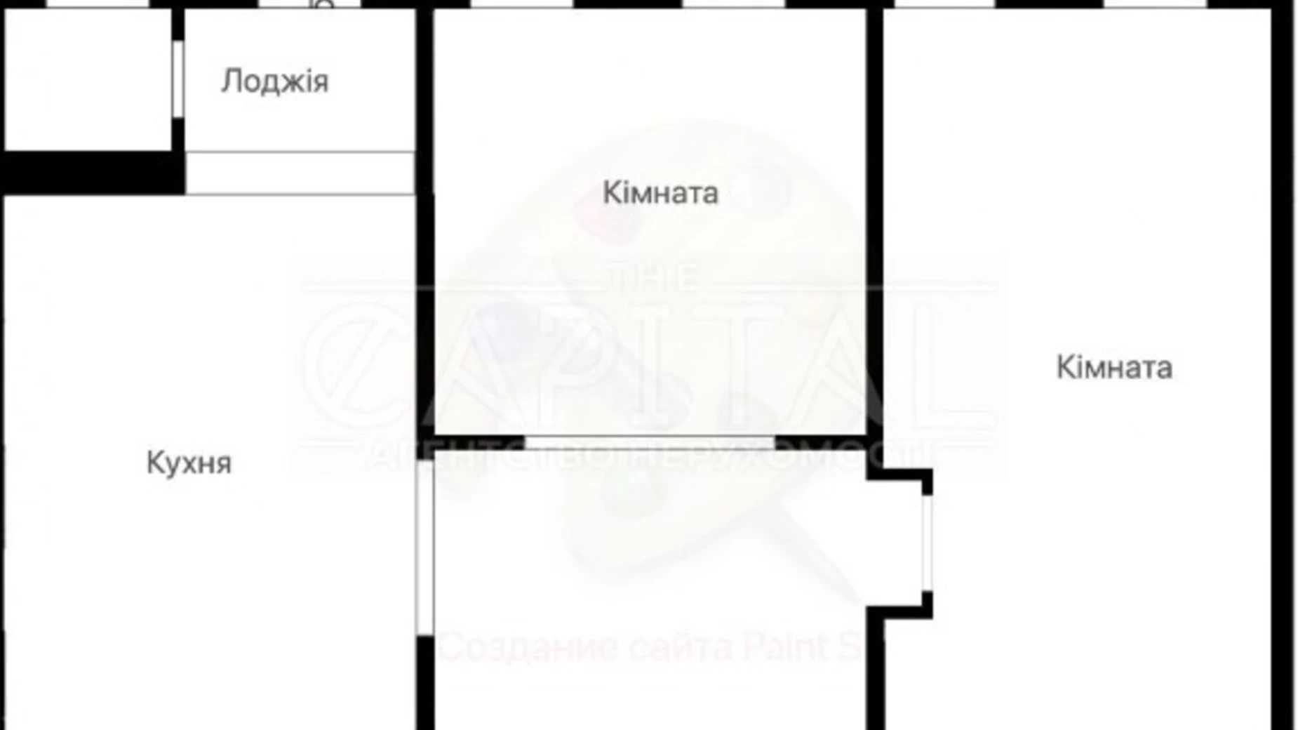 Продається 2-кімнатна квартира 83 кв. м у Києві, вул. Антоновича(Горького), 44
