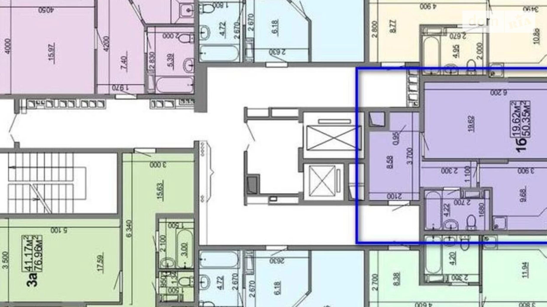 Продается 1-комнатная квартира 52 кв. м в Черкассах, ул. Благовестная, 210