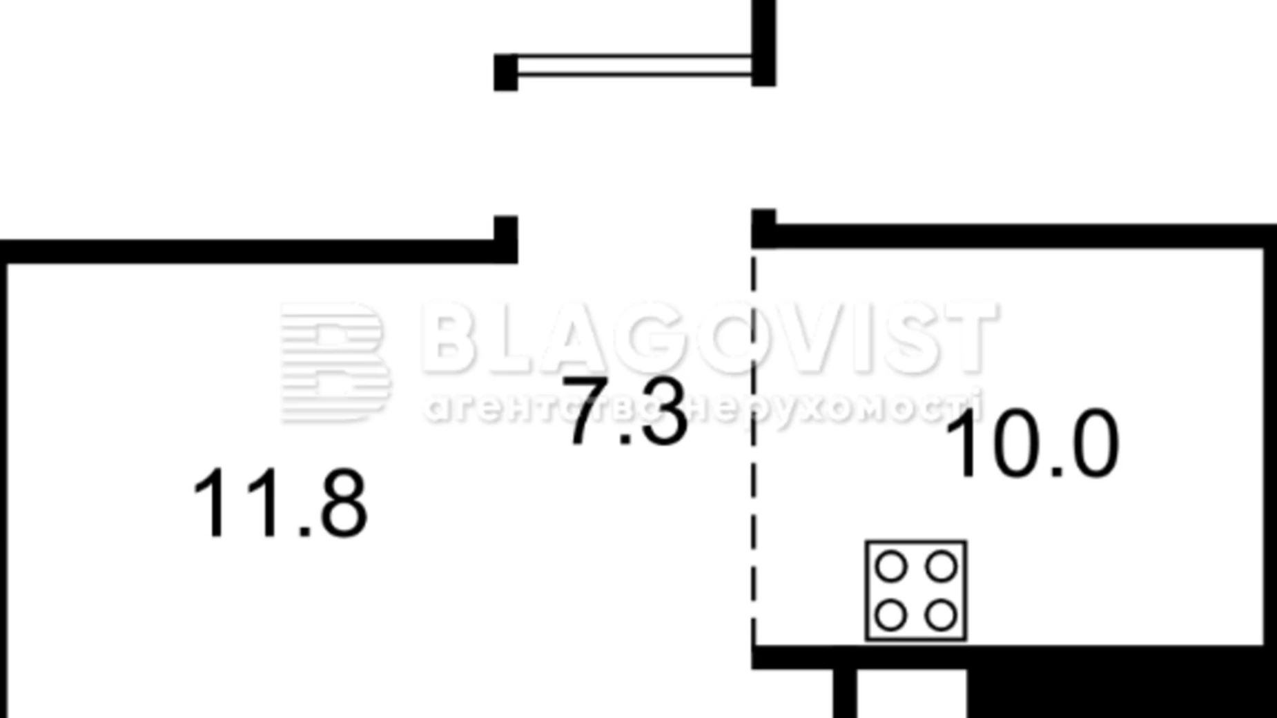 Продается 2-комнатная квартира 81 кв. м в Киеве, бул. Кольцова, 14 - фото 3