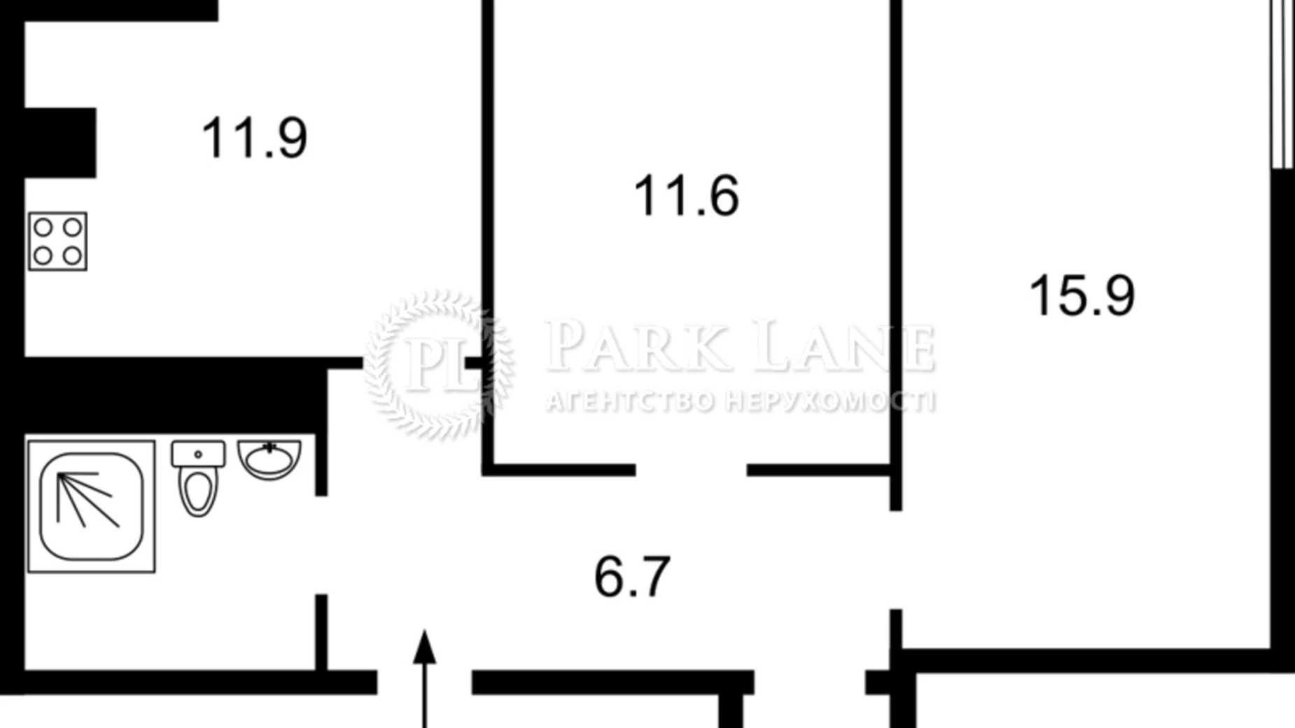 Продается 2-комнатная квартира 56 кв. м в Киеве, ул. Юношеская, 17 - фото 2