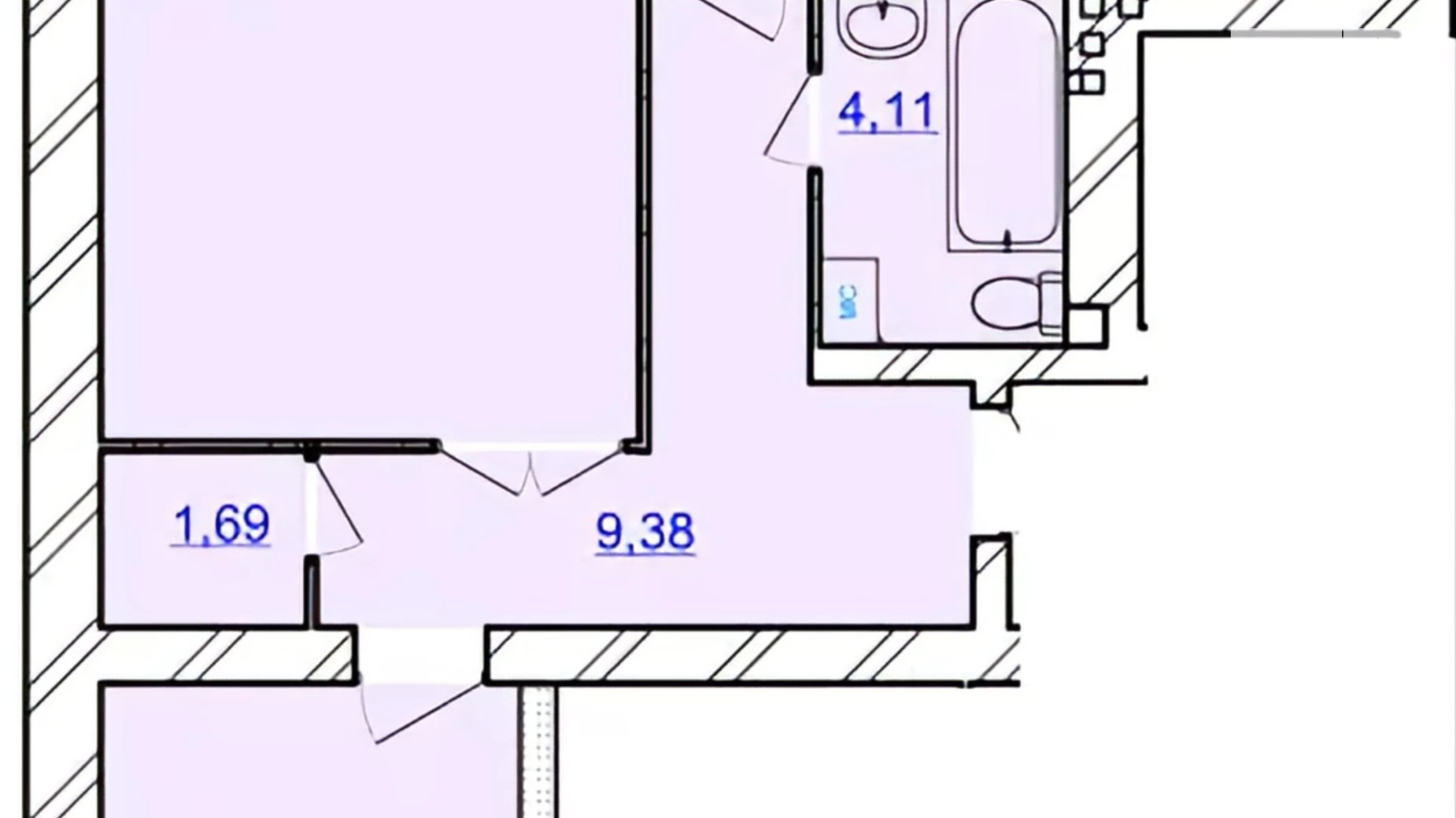 Продается 2-комнатная квартира 69 кв. м в Хмельницком, ул. Мазура Николая - фото 3