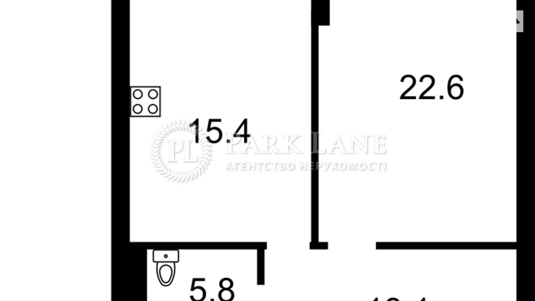 Продается 1-комнатная квартира 62.8 кв. м в Киеве, ул. Лейпцигская, 13А - фото 2