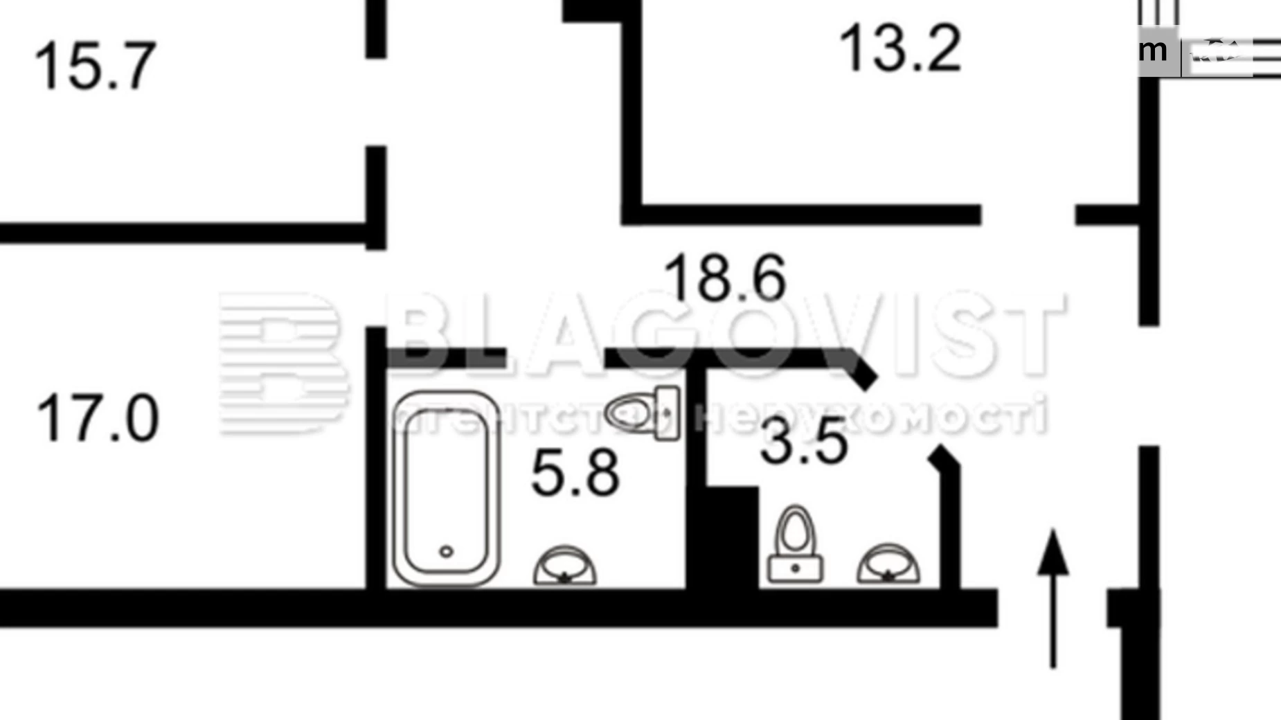 Продается 3-комнатная квартира 105 кв. м в Киеве, ул. Ломоносова, 71Г - фото 4