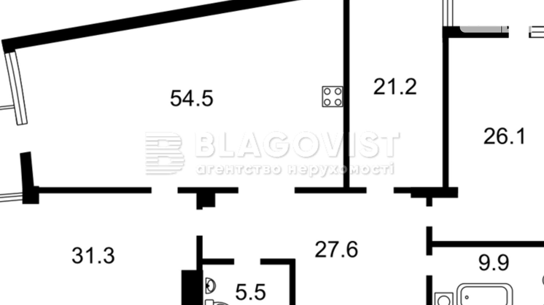 Продается 4-комнатная квартира 180 кв. м в Киеве, ул. Ломоносова, 73А - фото 4