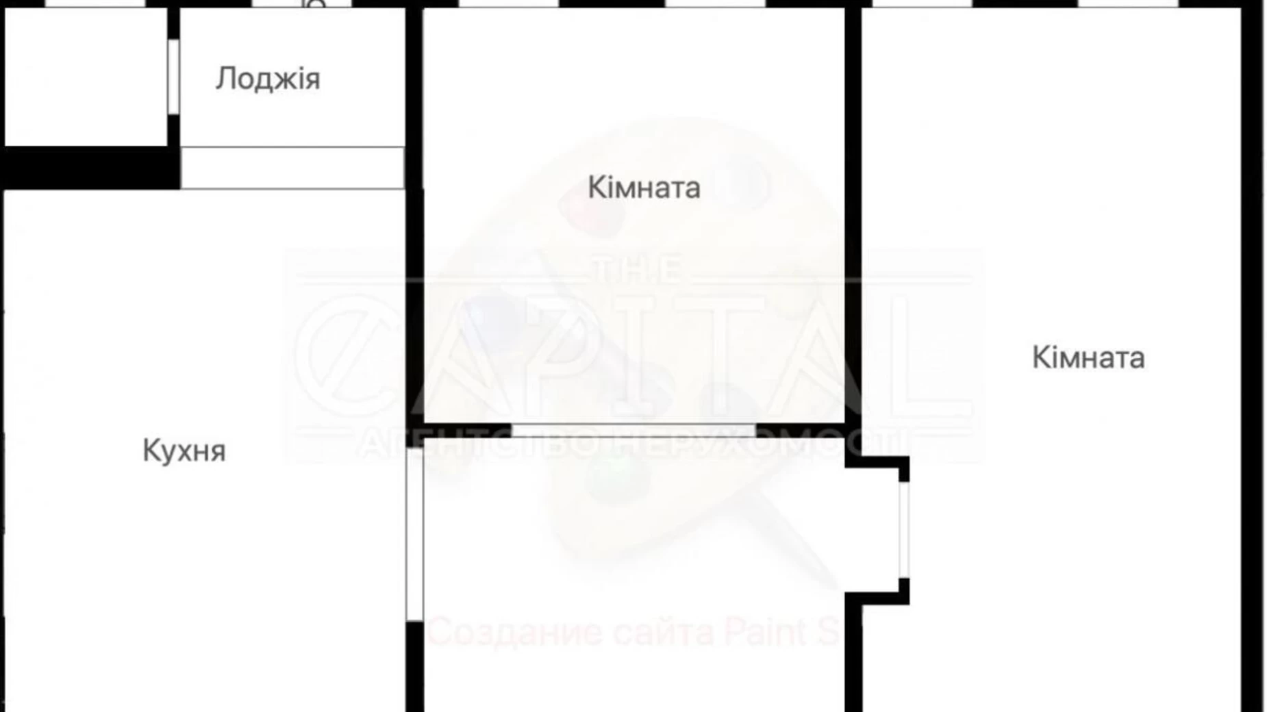 Продается 2-комнатная квартира 82 кв. м в Киеве, ул. Антоновича(Горького), 44