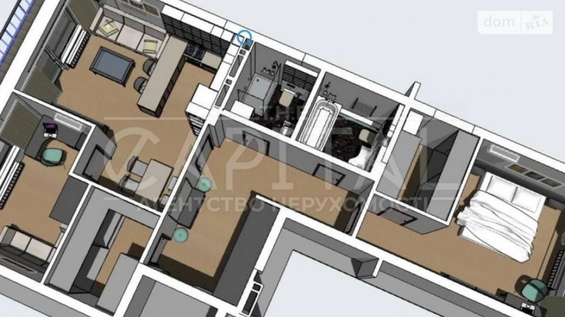 Продается 2-комнатная квартира 90 кв. м в Киеве, ул. Михаила Бойчука, 17 - фото 4