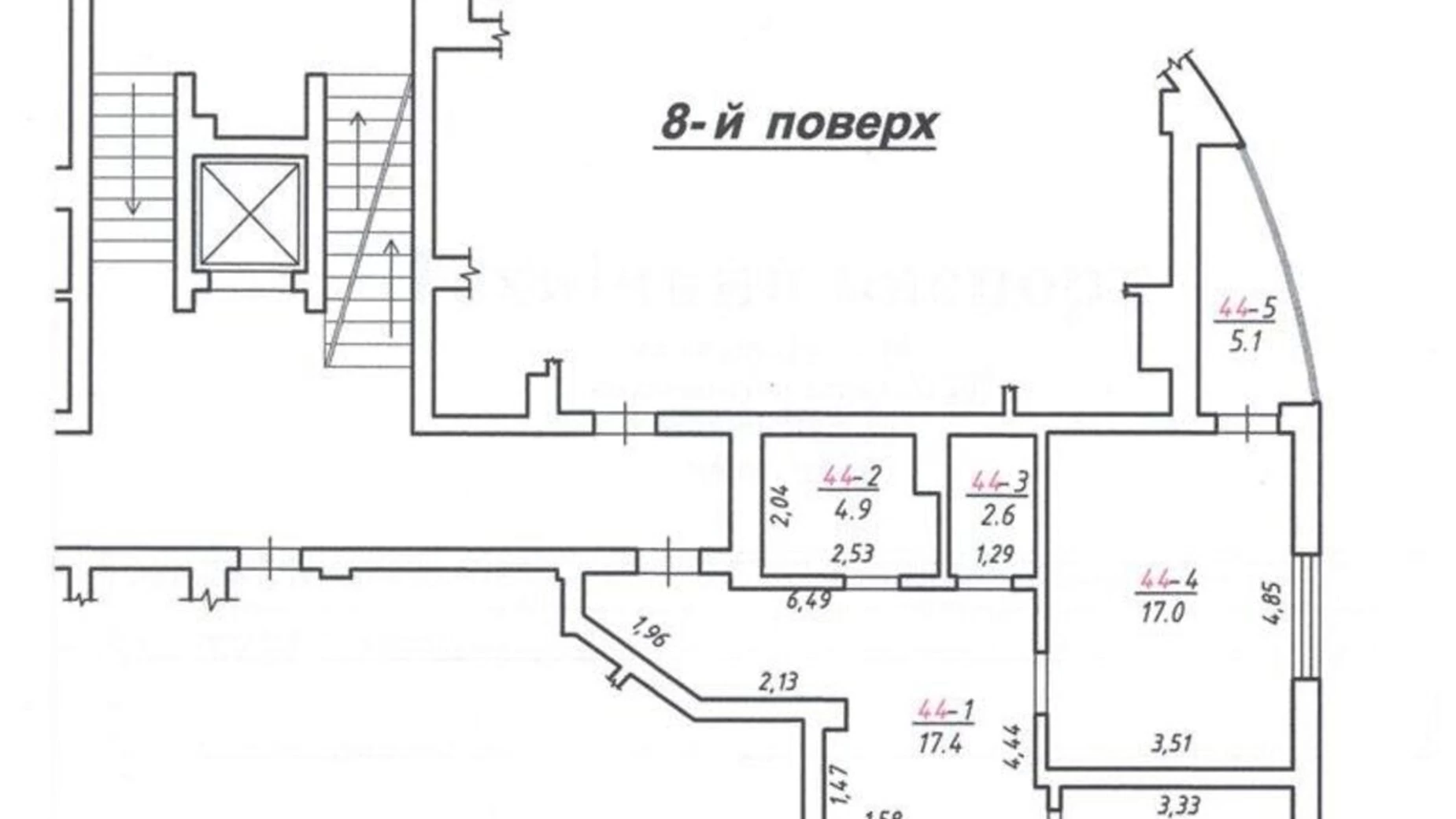 Продається 2-кімнатна квартира 83 кв. м у Львові, вул. Яцкова Михайла, 20Б