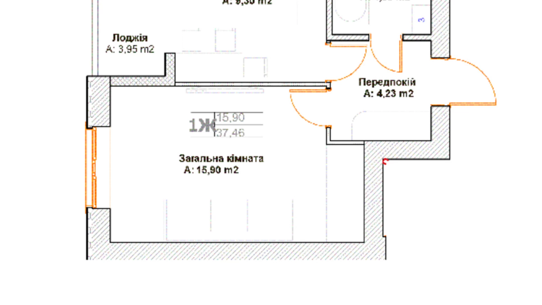 Продается 1-комнатная квартира 37.5 кв. м в Ирпене, ул. Григория Сковороды, 29