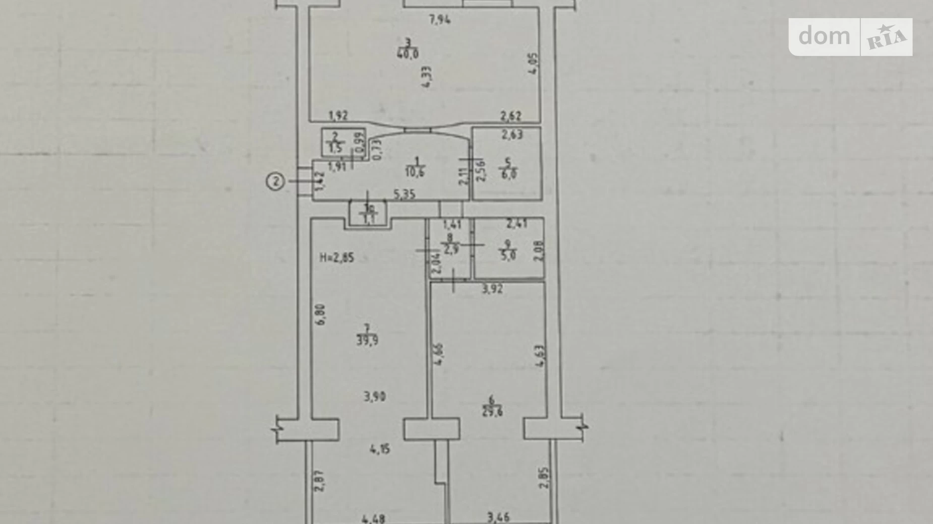 Продается 2-комнатная квартира 136 кв. м в Одессе, пер. Дунаева, 3 - фото 2