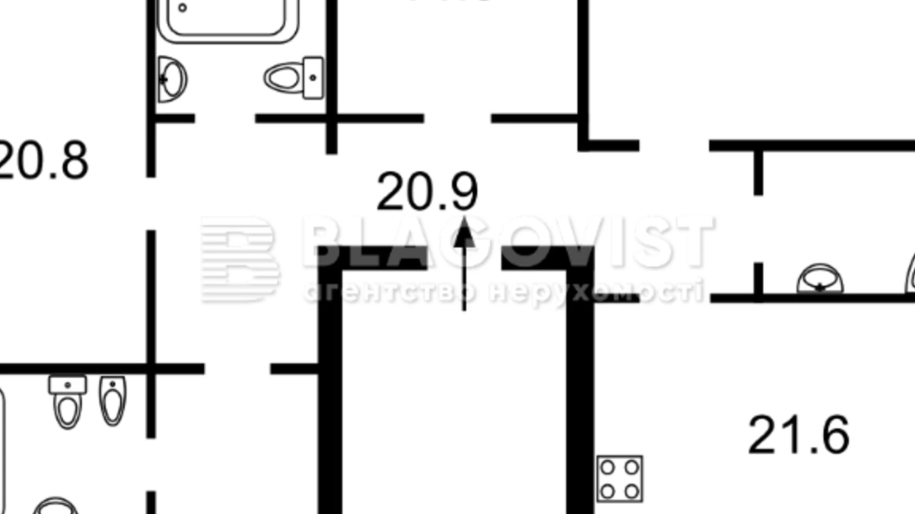 Продается 3-комнатная квартира 167 кв. м в Киеве, ул. Воздвиженская, 20 - фото 2