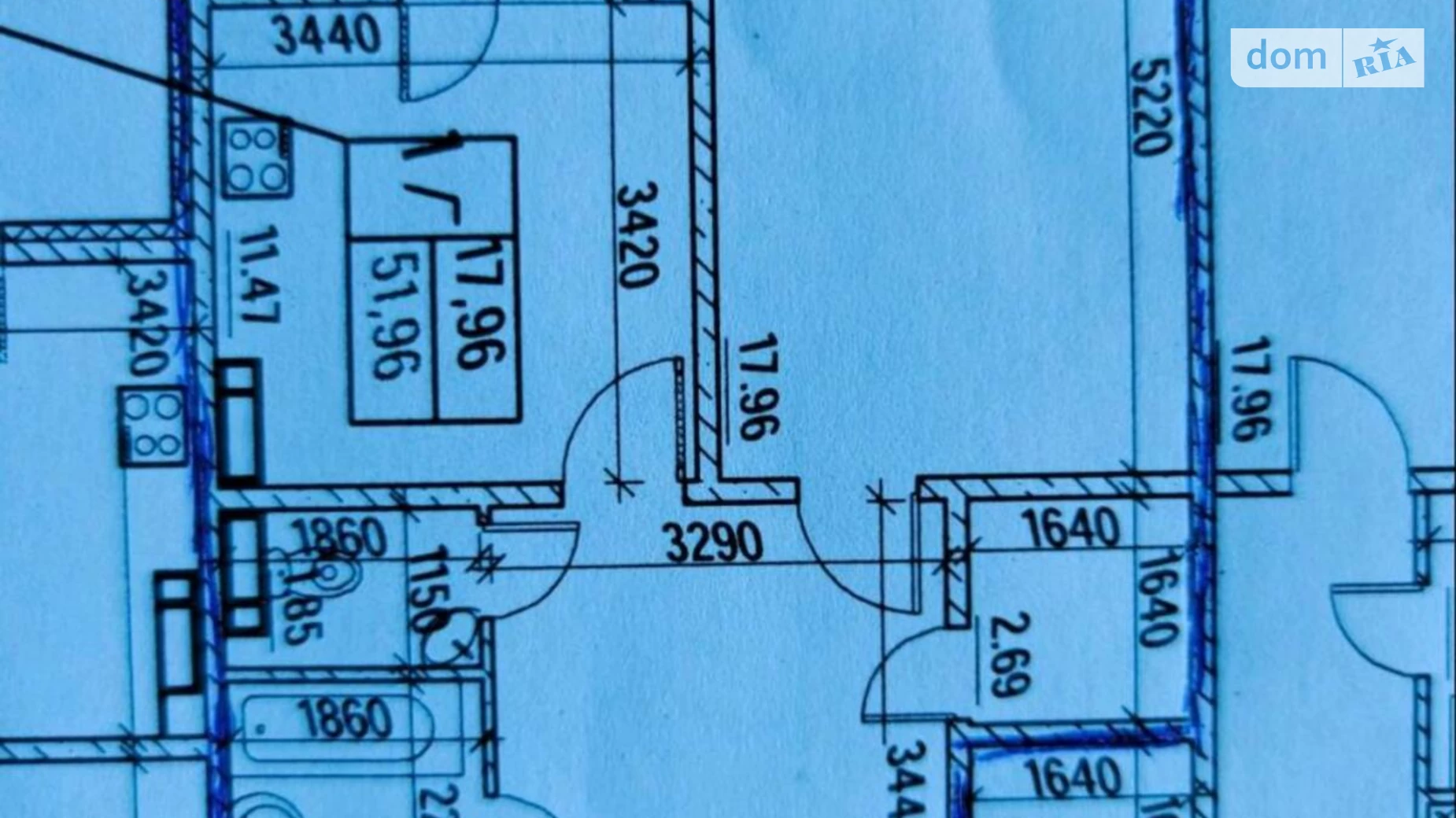 Продается 1-комнатная квартира 52 кв. м в Киеве, ул. Коноплянская, 22 - фото 3