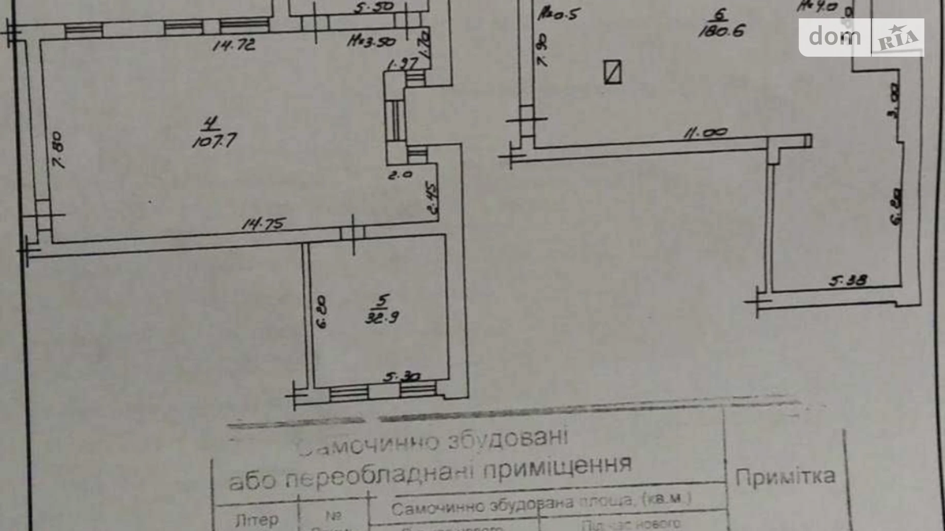 Продається 8-кімнатна квартира 370 кв. м у Одесі, вул. Катерининська, 4