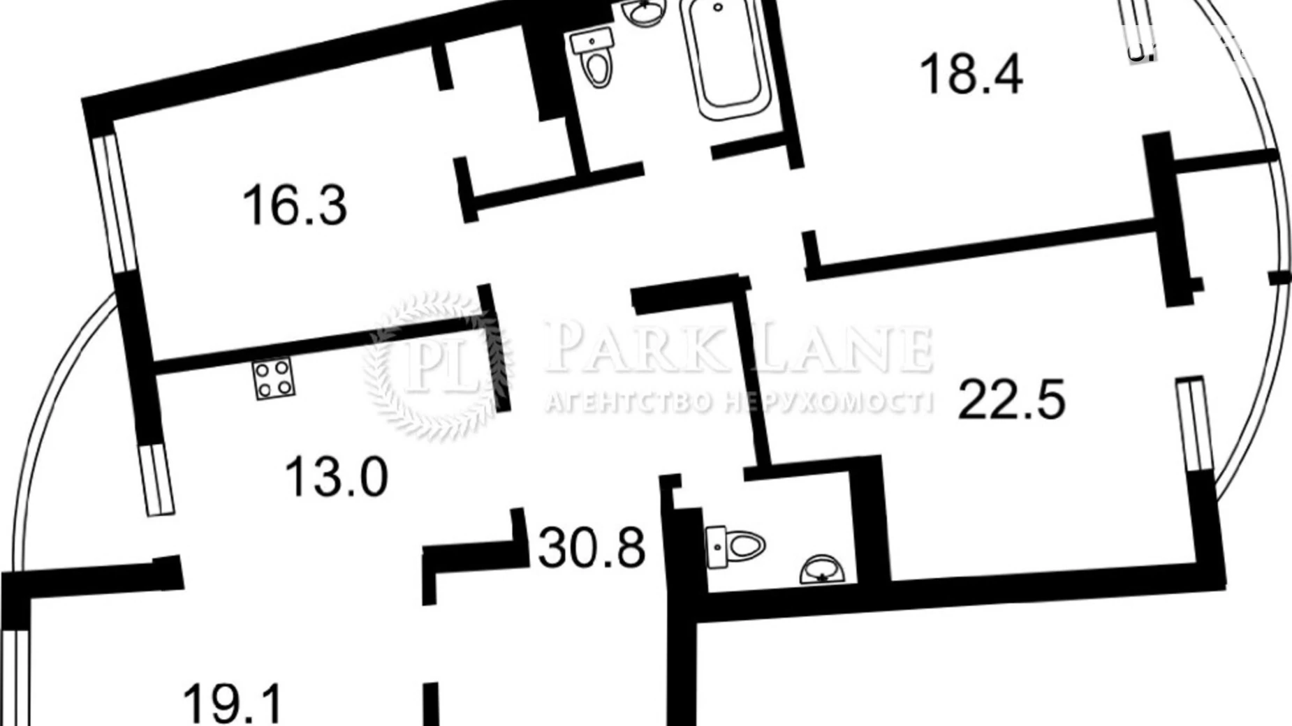 Продается 3-комнатная квартира 136 кв. м в Киеве, наб. Днепровская, 23 - фото 5