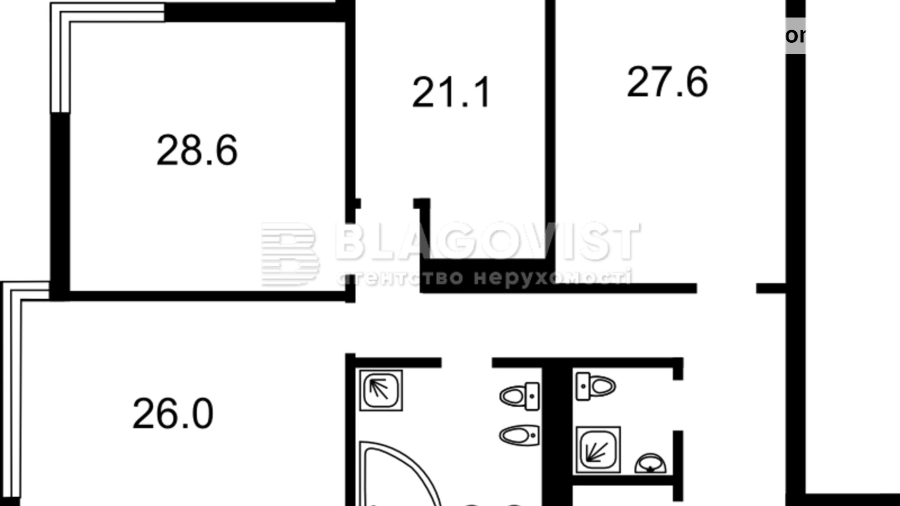 Продается 3-комнатная квартира 137 кв. м в Киеве, спуск Кловский, 7 - фото 3