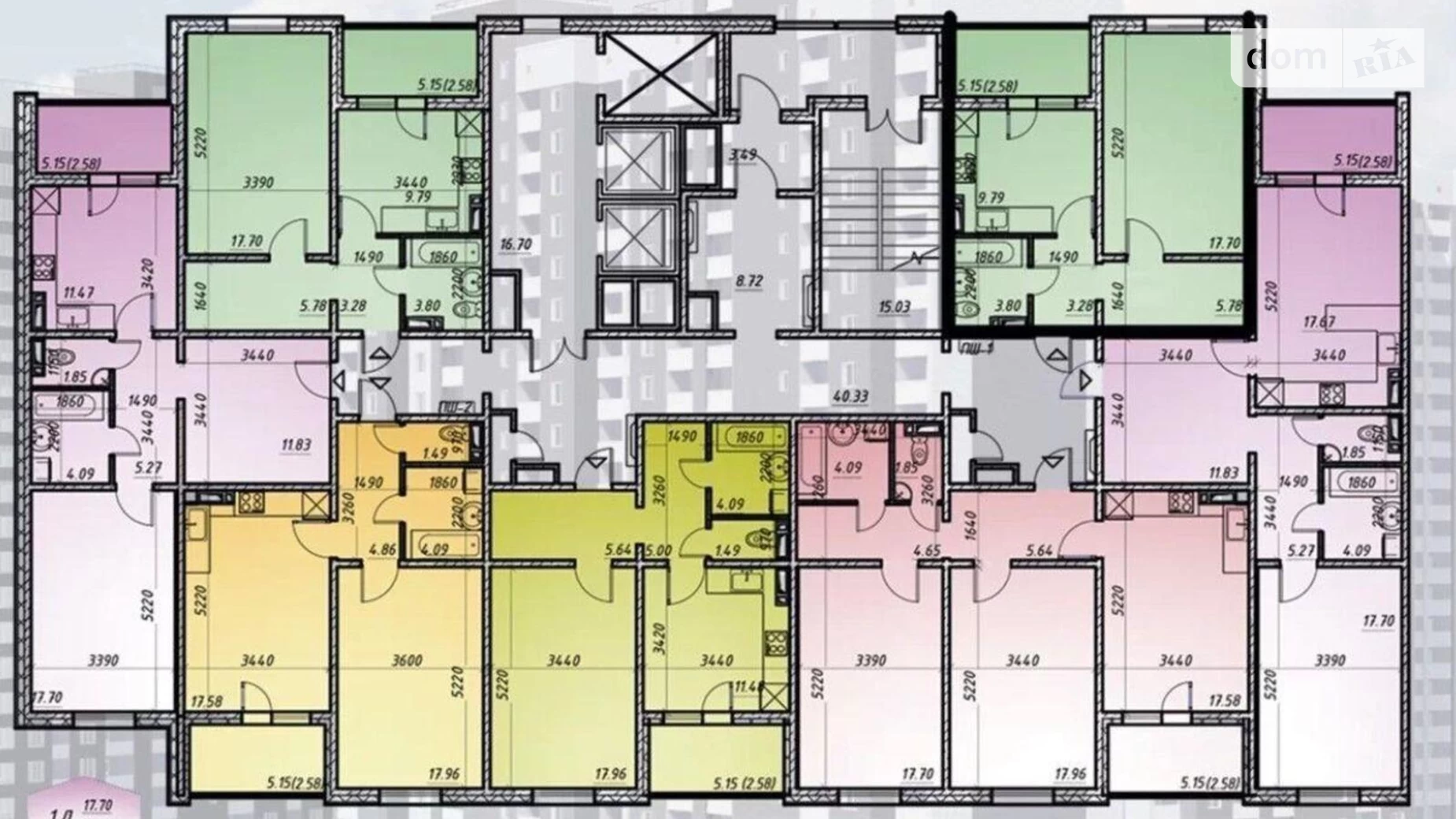 Продается 1-комнатная квартира 48 кв. м в Киеве, ул. Коноплянская, 22