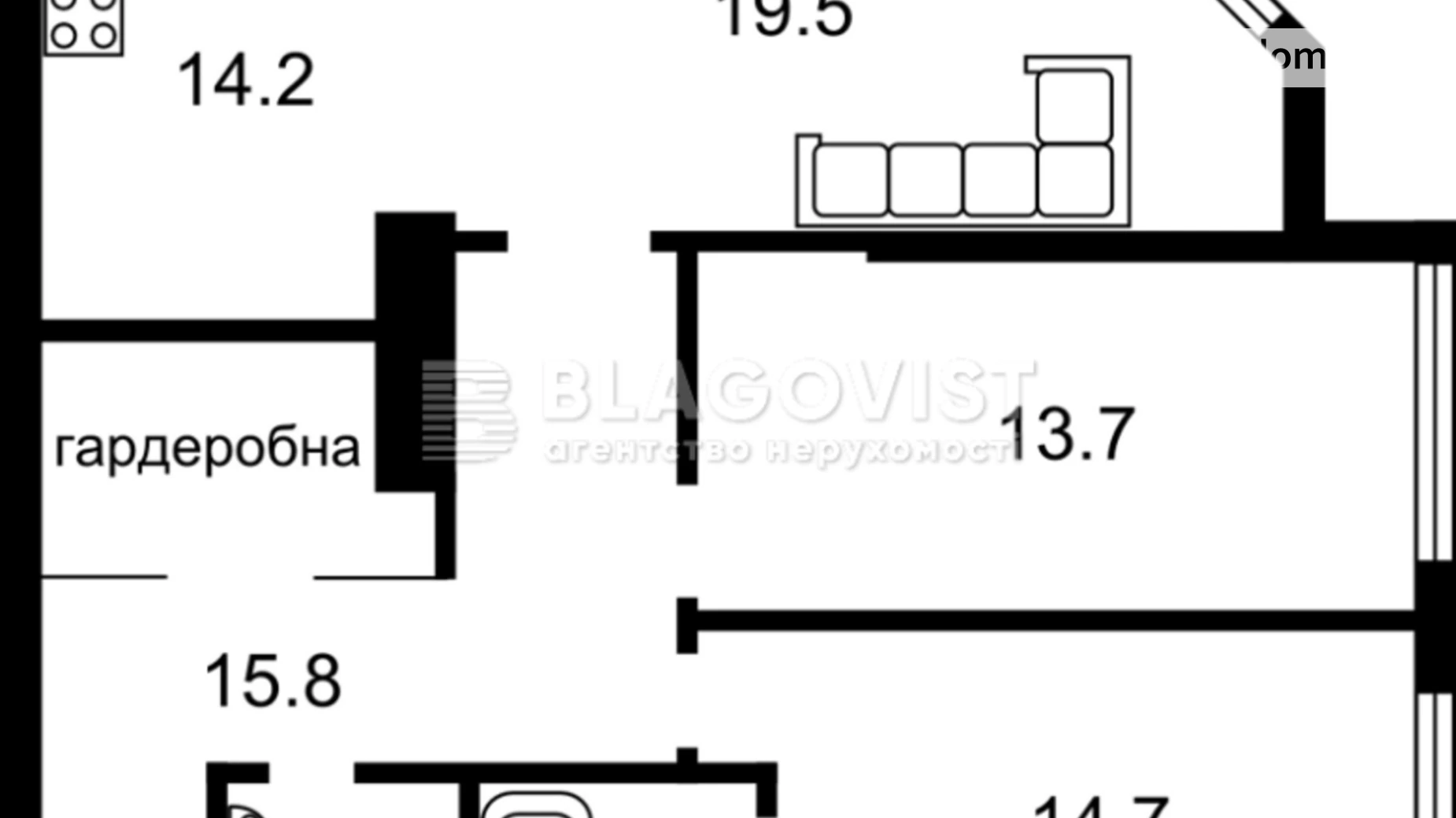 Продается 3-комнатная квартира 88 кв. м в Киеве, ул. Вячеслава Липинского, 33А