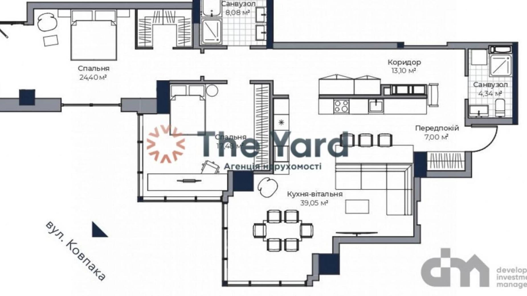 Продается 3-комнатная квартира 118.4 кв. м в Киеве, ул. Антоновича(Горького), 136-138 - фото 2