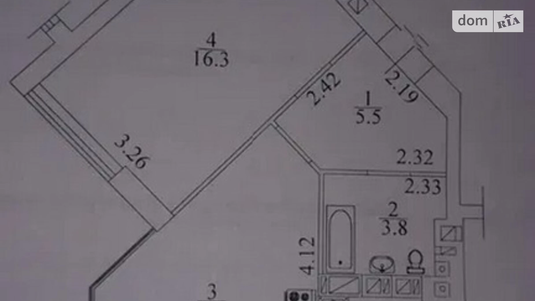 Продается 1-комнатная квартира 41 кв. м в Гостомеле, ул. Прорезная