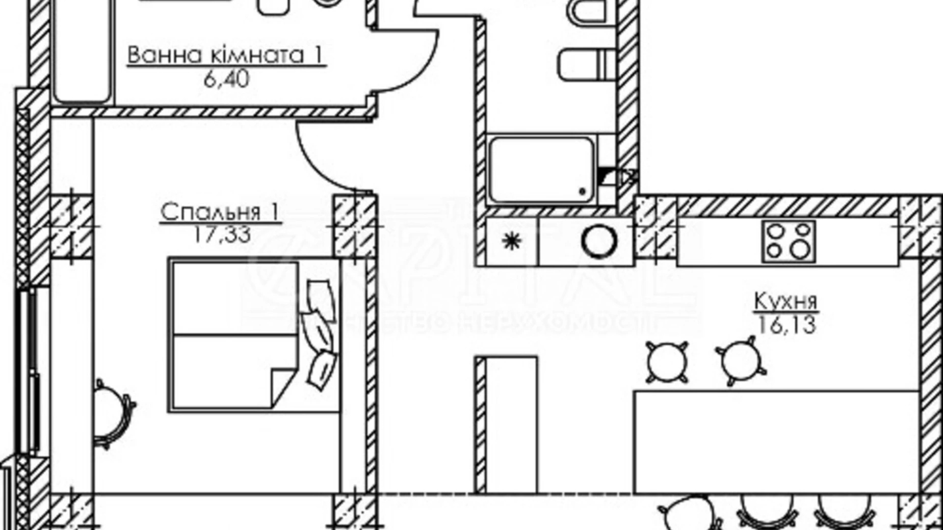 Продается 3-комнатная квартира 107 кв. м в Киеве, ул. Владимирская, 86А - фото 2