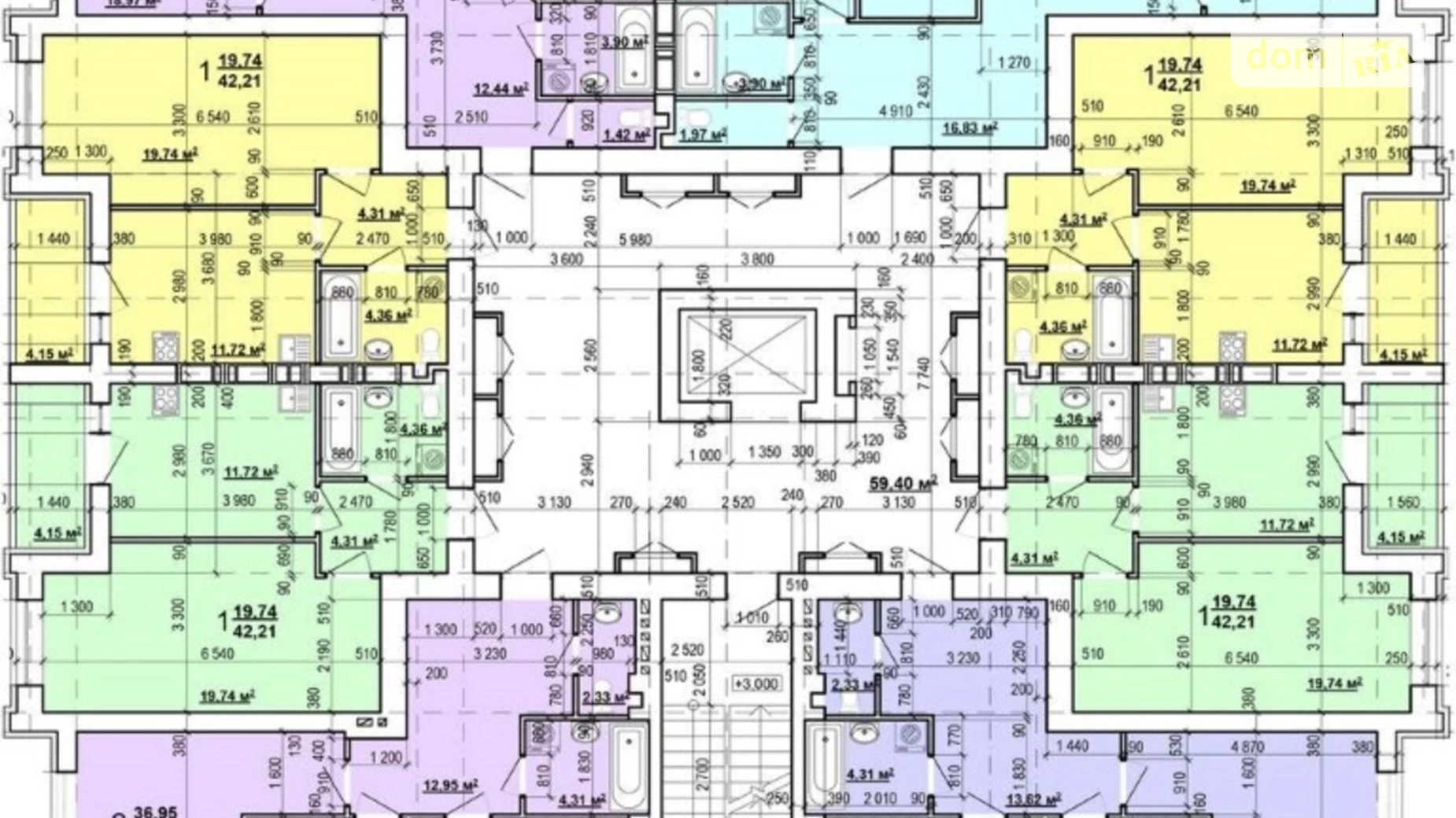 Продается 3-комнатная квартира 83 кв. м в Харькове, ул. Мира, 270