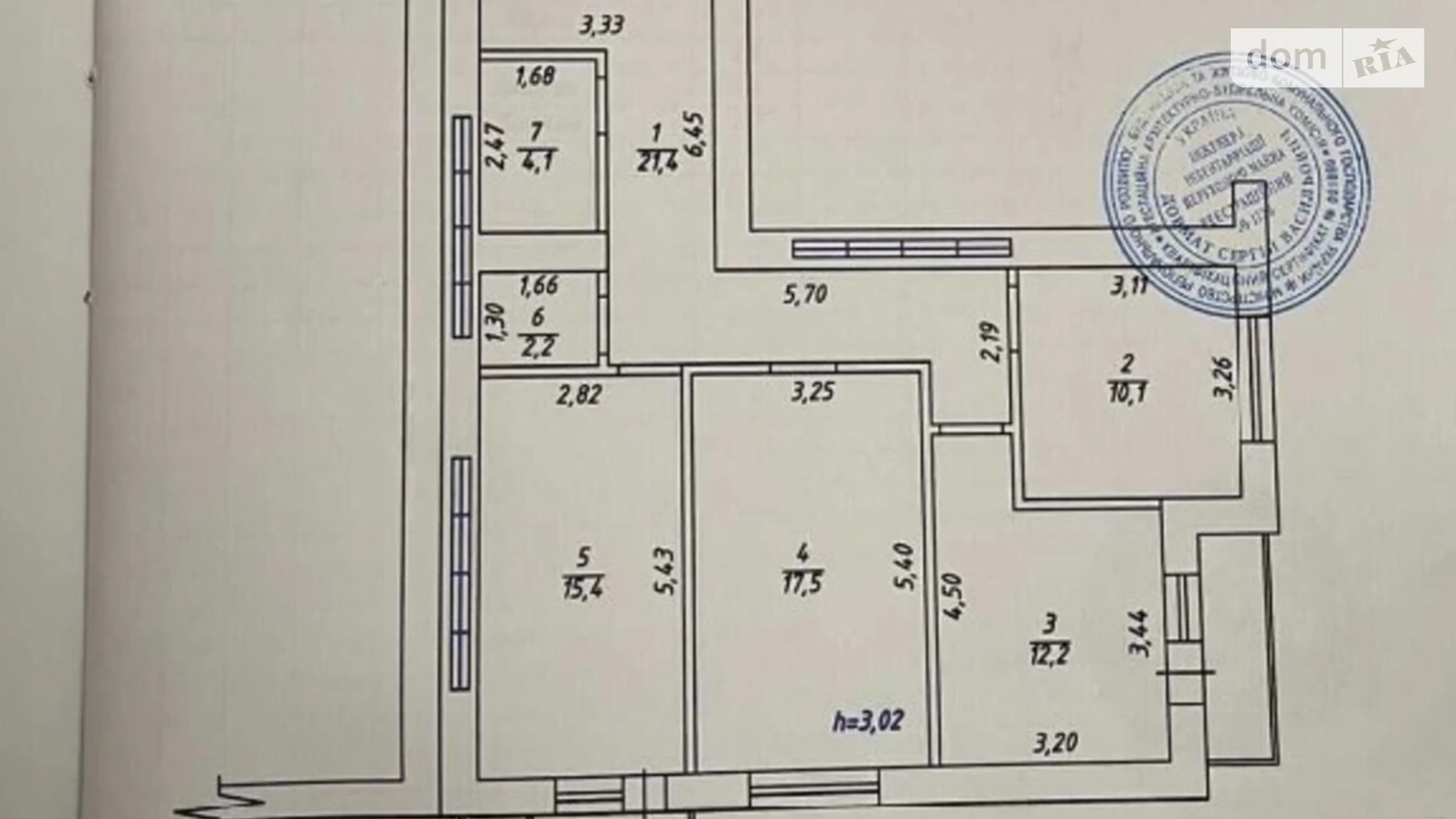 Продається 3-кімнатна квартира 87 кв. м у Рівному, вул. Мазепи Гетьмана