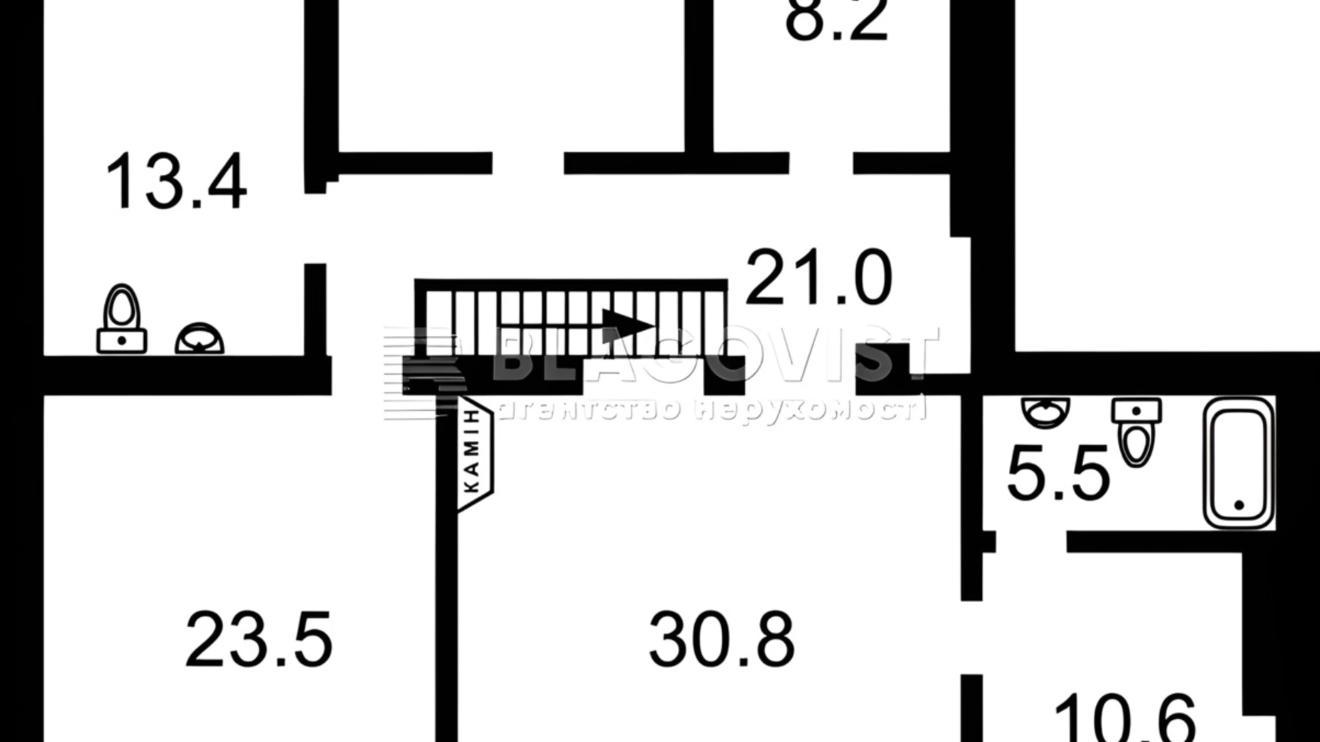 Продается 5-комнатная квартира 221.7 кв. м в Киеве, ул. Пылыпа Орлика, 10 - фото 3