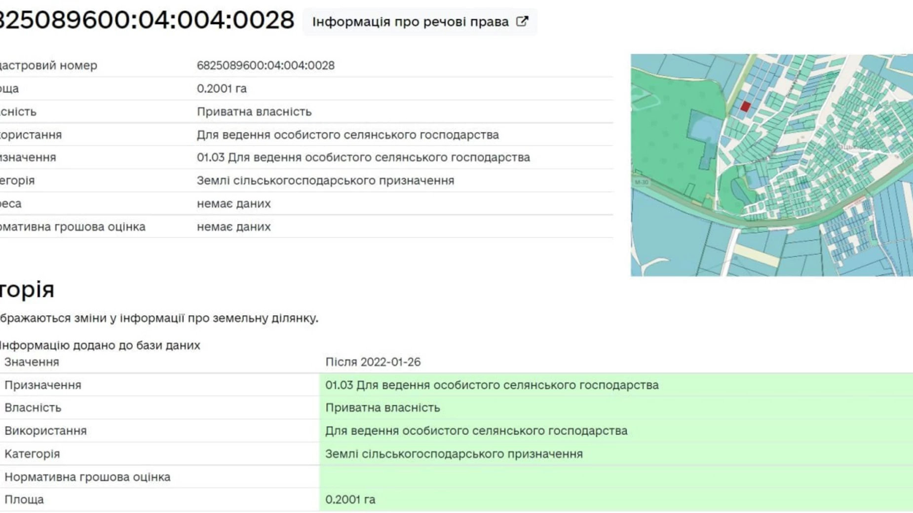 Продается земельный участок 20 соток в Хмельницкой области, ул. Лесная