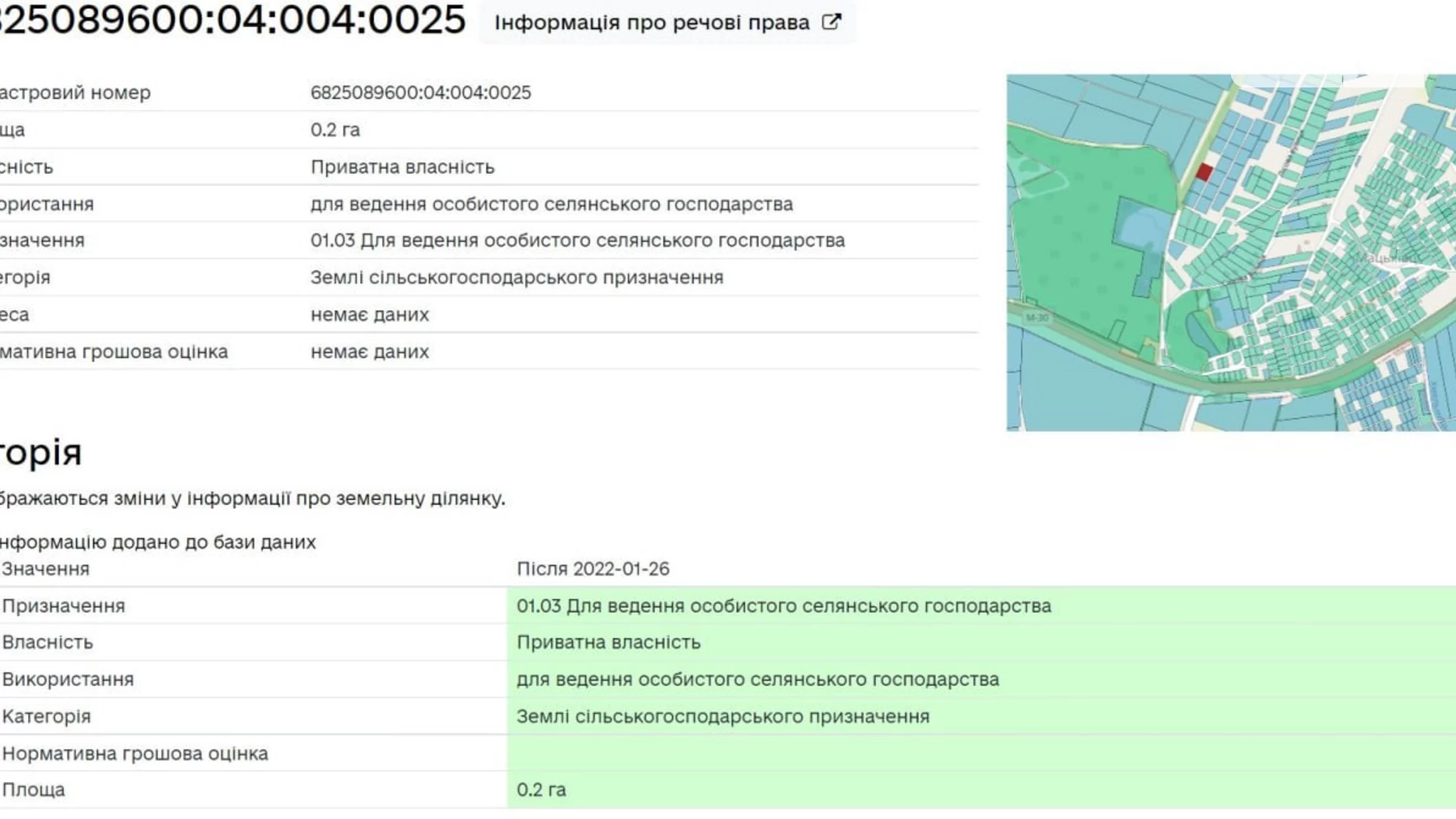 Продается земельный участок 20 соток в Хмельницкой области, вулиця Лісова