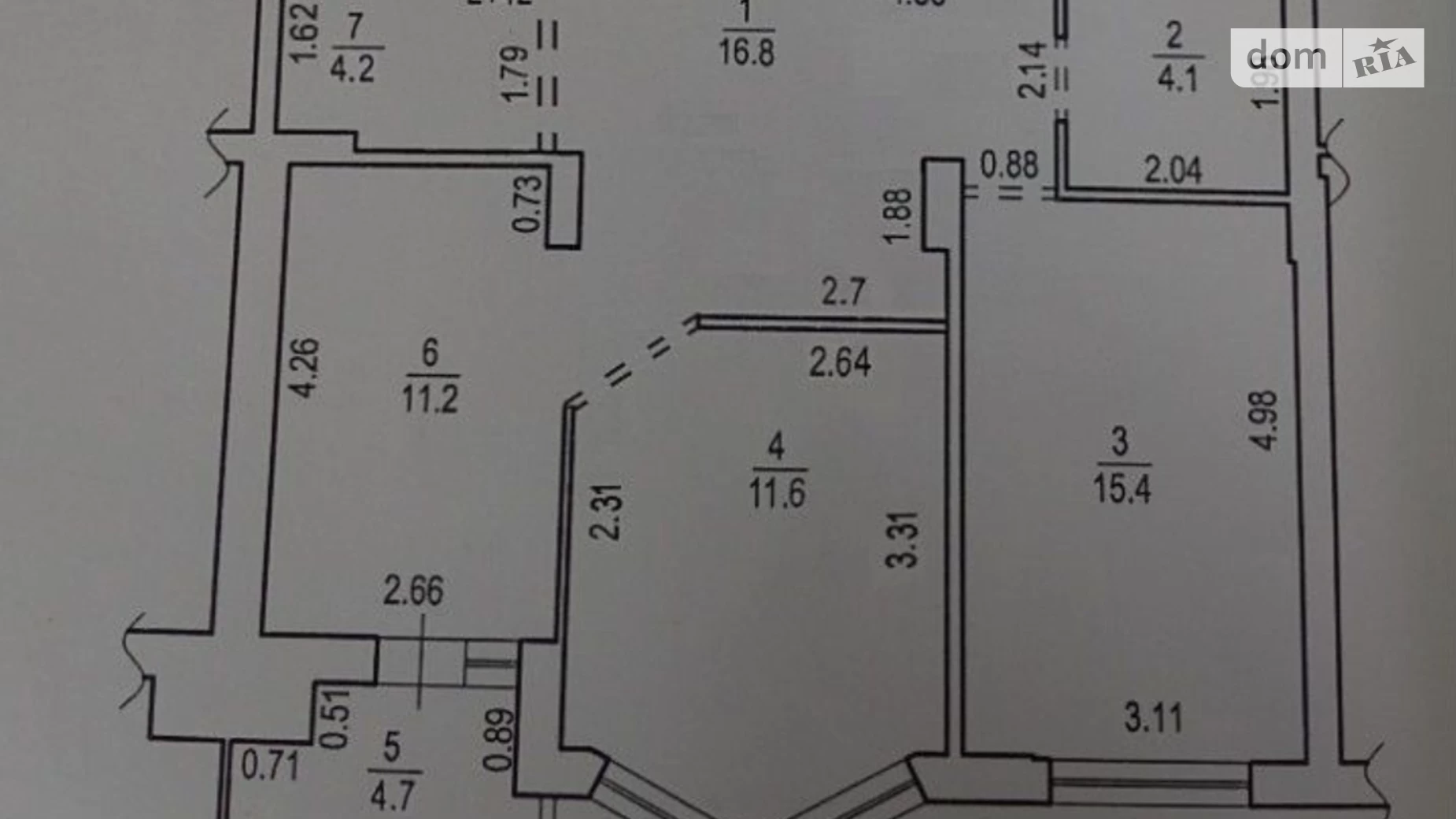 Продается 3-комнатная квартира 68 кв. м в Львове, ул. Зеленая, 281А