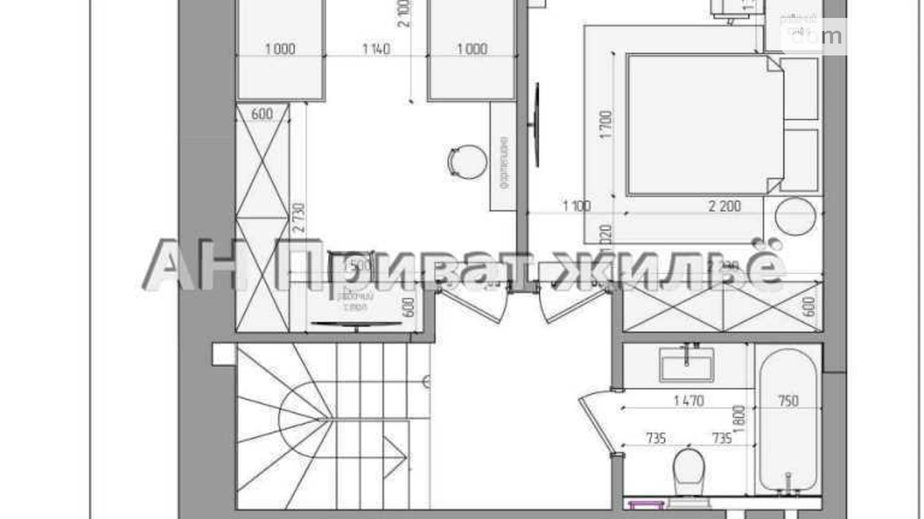 Продается 2-комнатная квартира 90 кв. м в Полтаве, ул. Головко