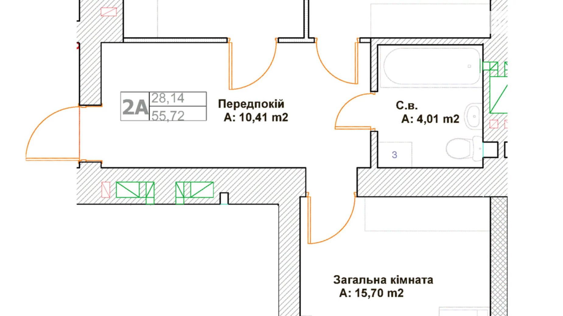 Продается 1-комнатная квартира 35 кв. м в Ирпене, ул. Григория Сковороды, 29