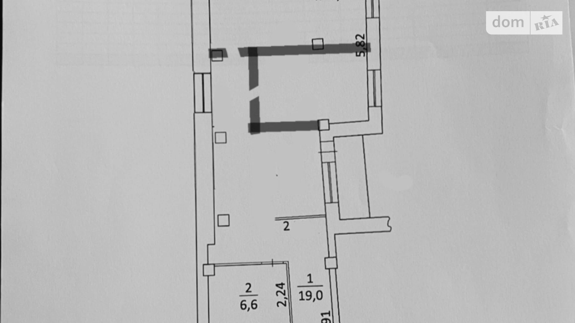 Продается 2-комнатная квартира 685 кв. м в Одессе, ул. Новосельского, 11