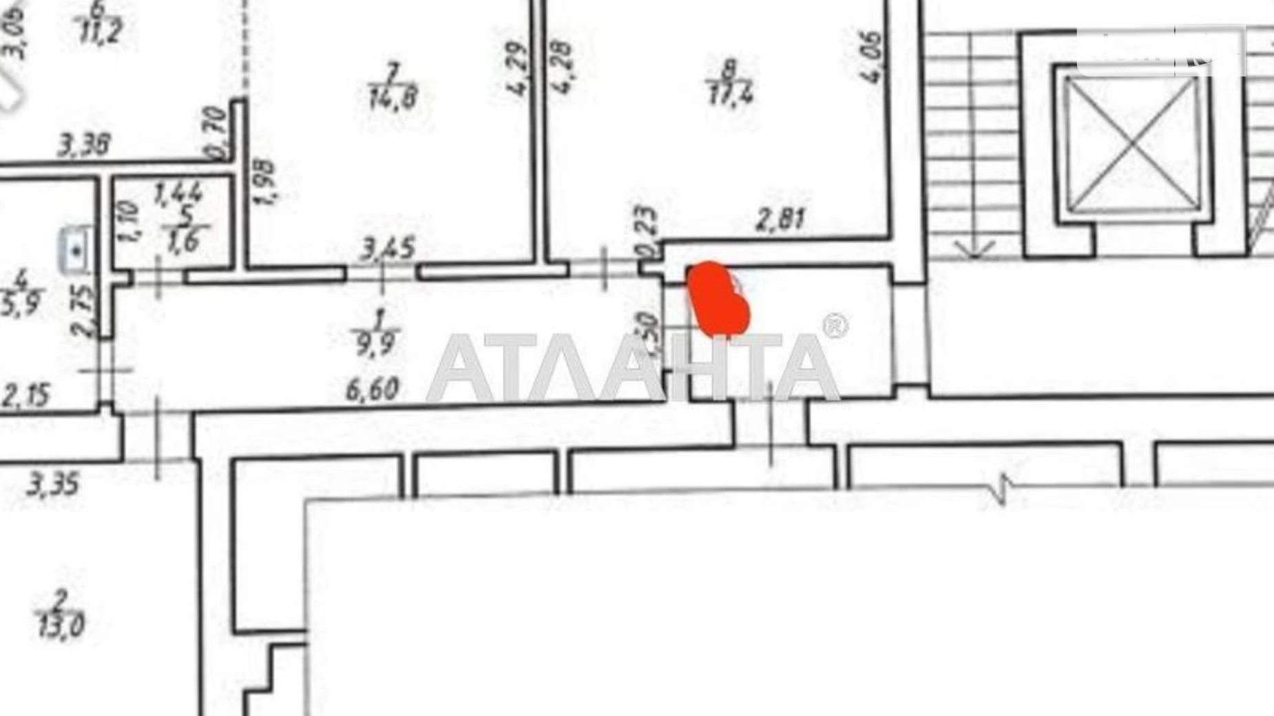 Продается 3-комнатная квартира 78 кв. м в Сокольниках, ул. Героев Крут