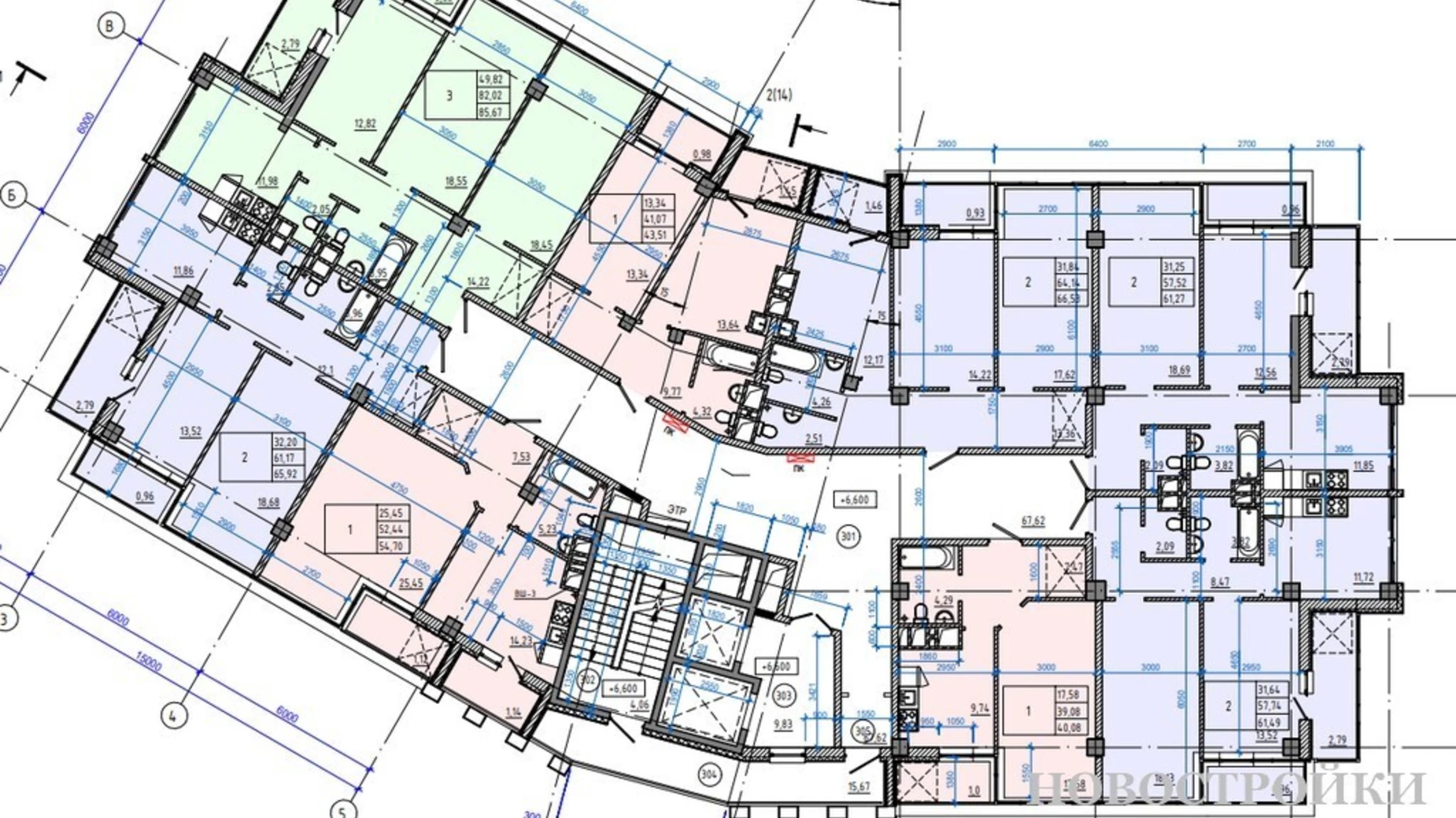 Продается 1-комнатная квартира 44 кв. м в Харькове, ул. Авиационная, 39