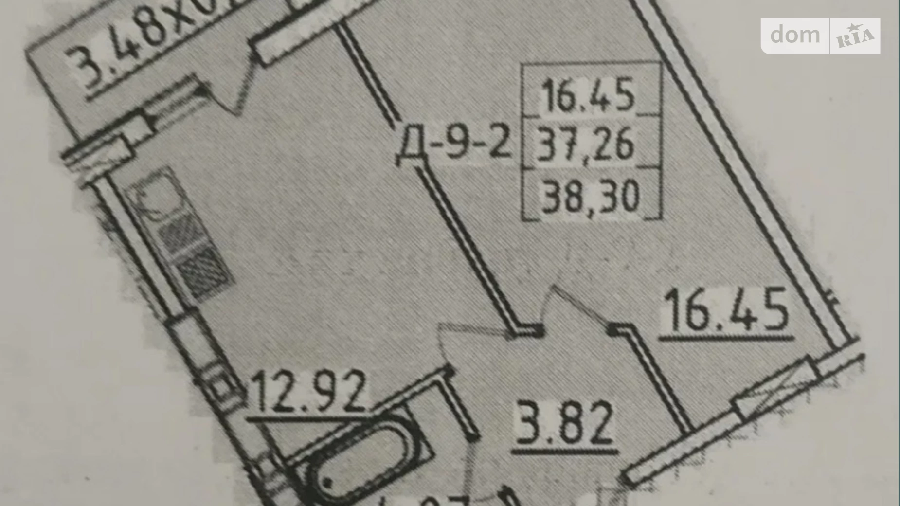 Продається 1-кімнатна квартира 38 кв. м у Одесі, вул. Люстдорфська дорога, 100Д