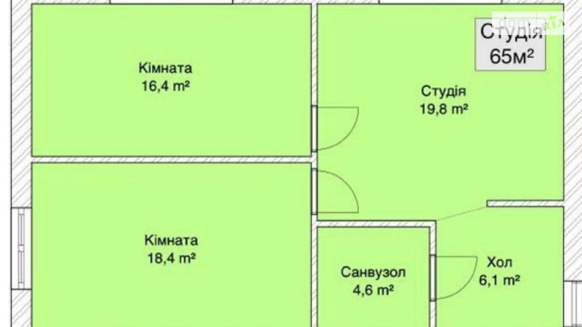 Продается 2-комнатная квартира 66 кв. м в Виннице, пер. Сквозной - фото 5