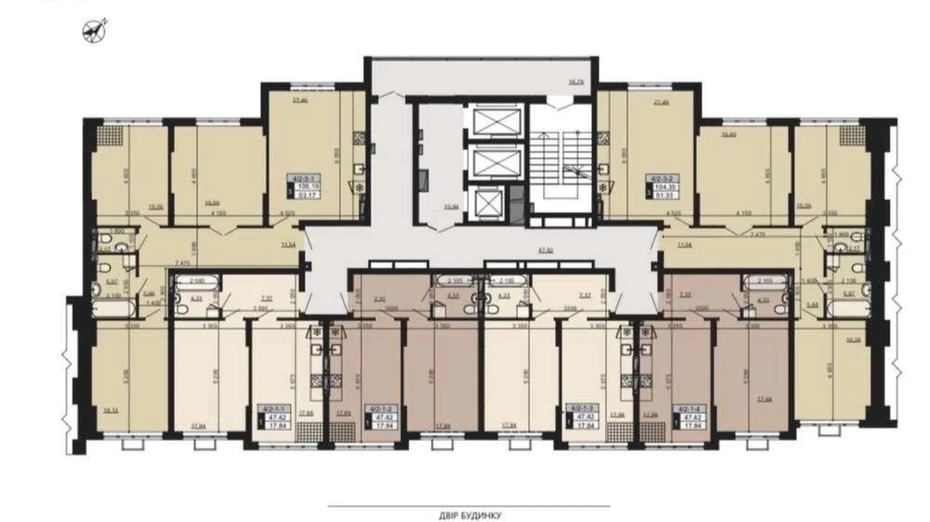 Продается 3-комнатная квартира 104 кв. м в Киеве, ул. Михаила Максимовича, 32