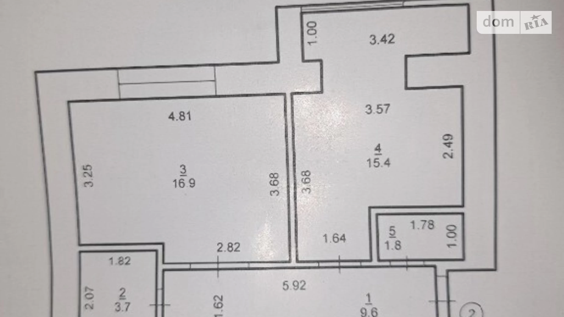 Продается 1-комнатная квартира 47.4 кв. м в Ивано-Франковске, ул. Героев Николаева(Сеченова)