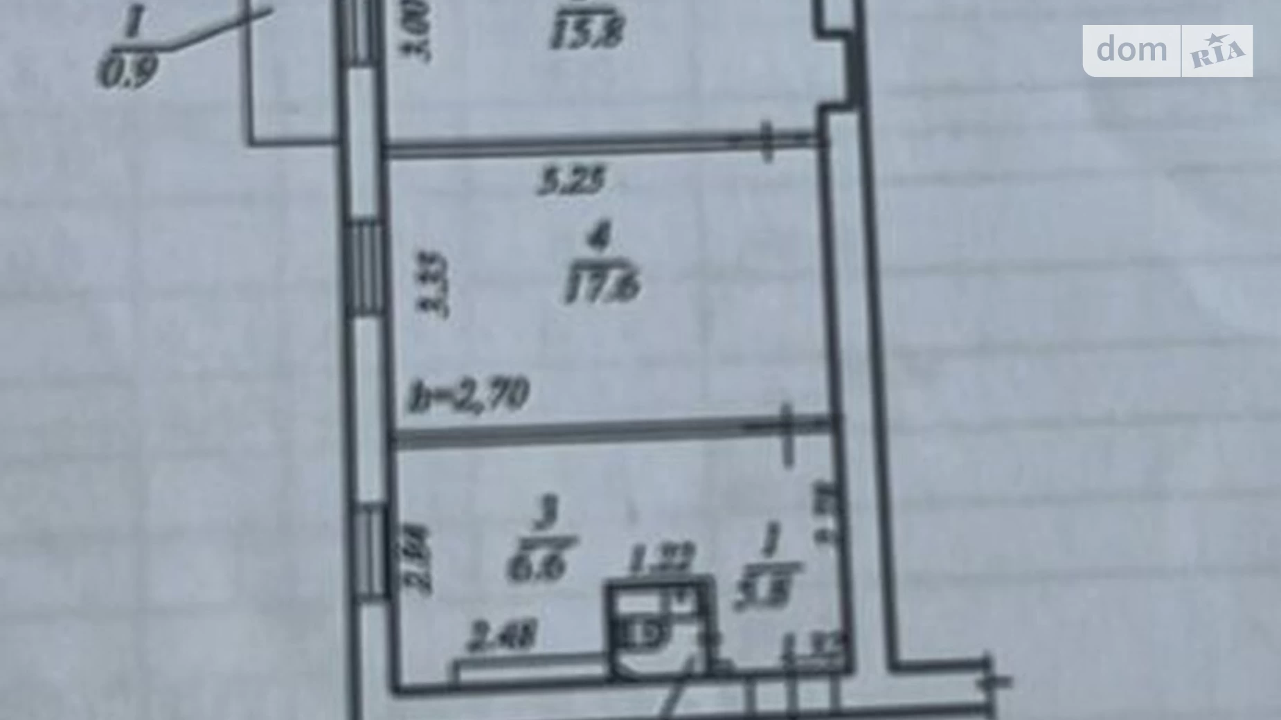 Продается 2-комнатная квартира 48 кв. м в Днепре, ул. Владимира Мономаха, 8