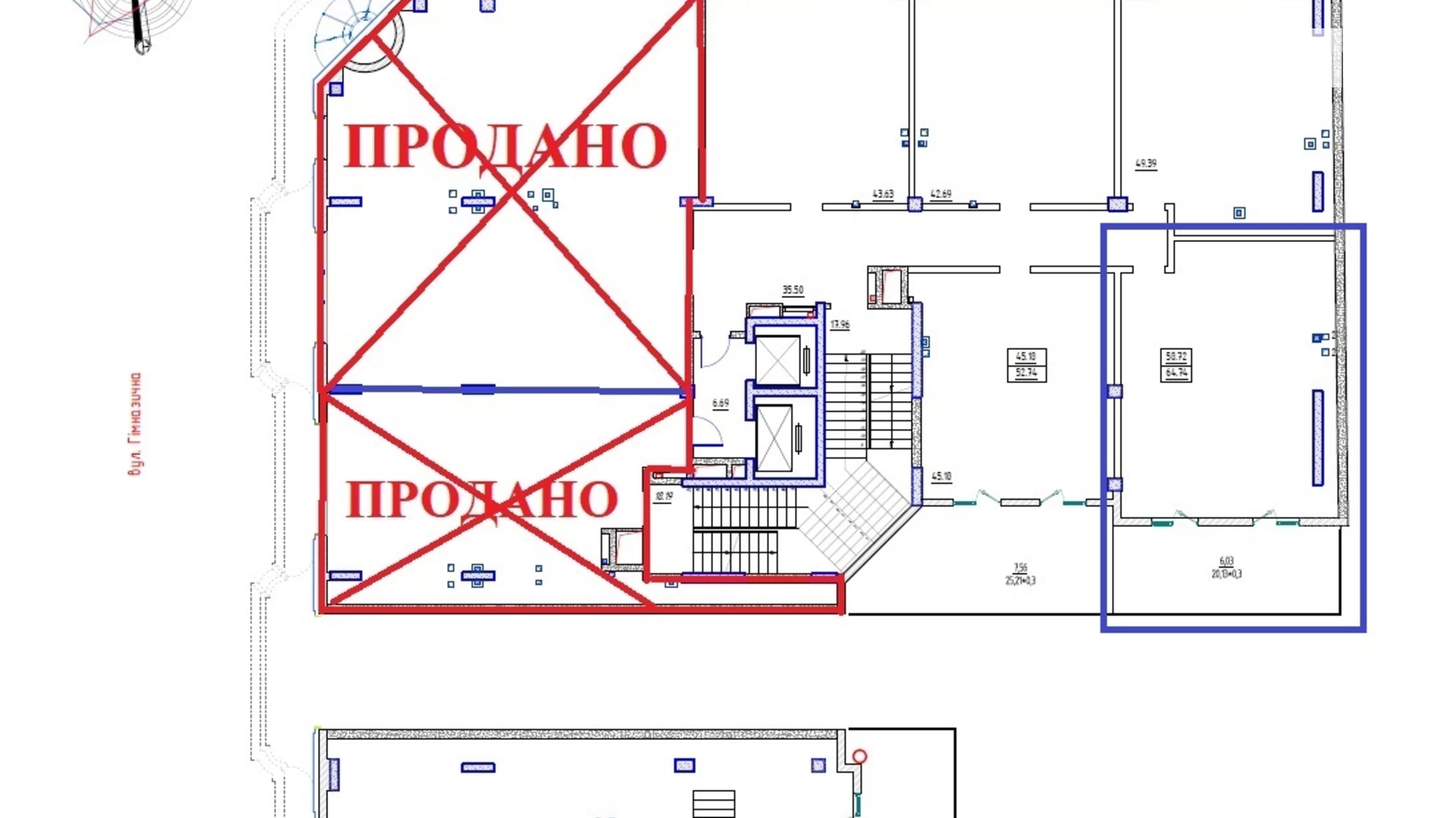 Продається офіс 74.02 кв. м в бізнес-центрі, цена: 133236 $ - фото 2