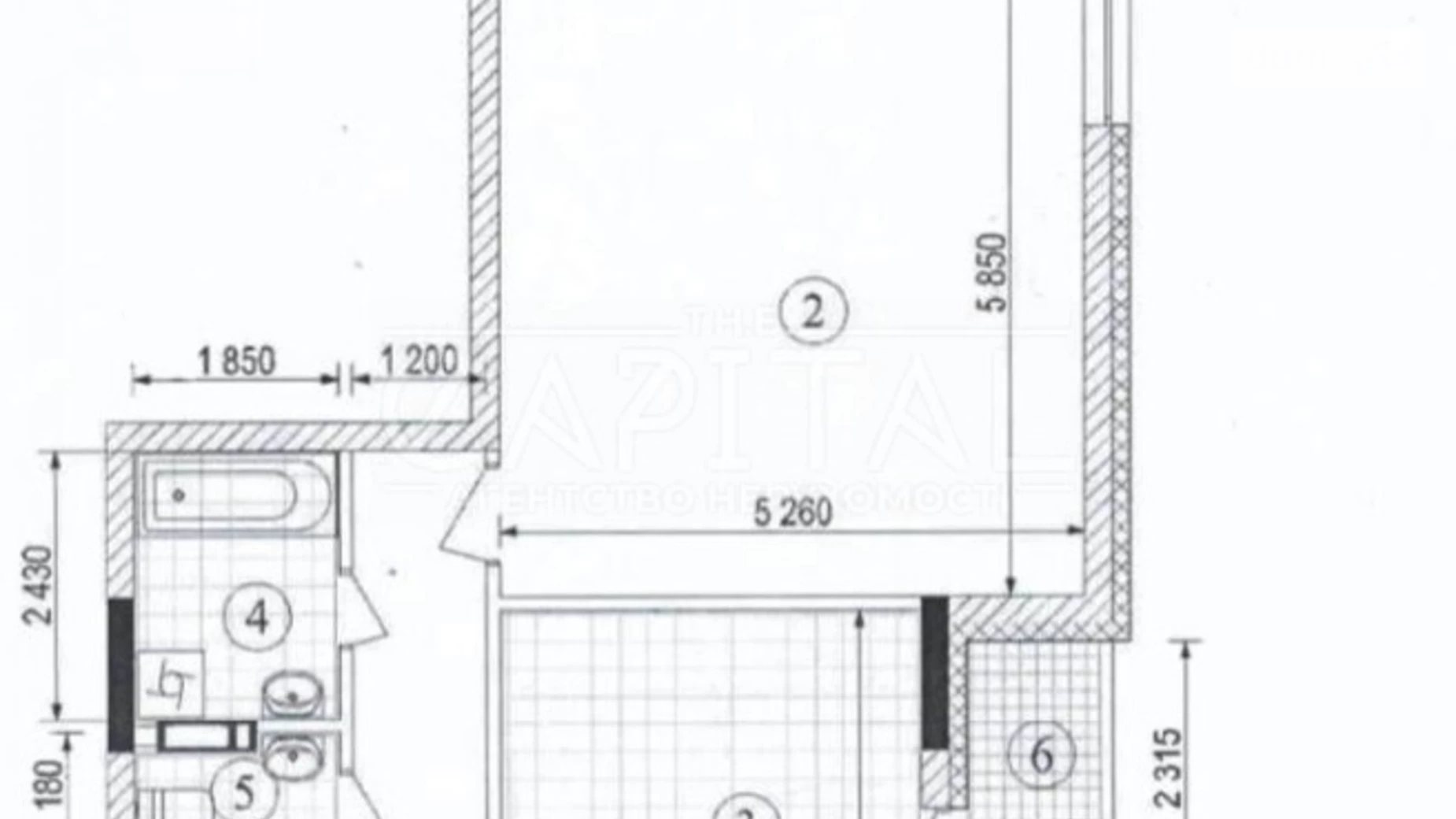 Продается 1-комнатная квартира 69 кв. м в Киеве, ул. Златоустовская, 27 - фото 2