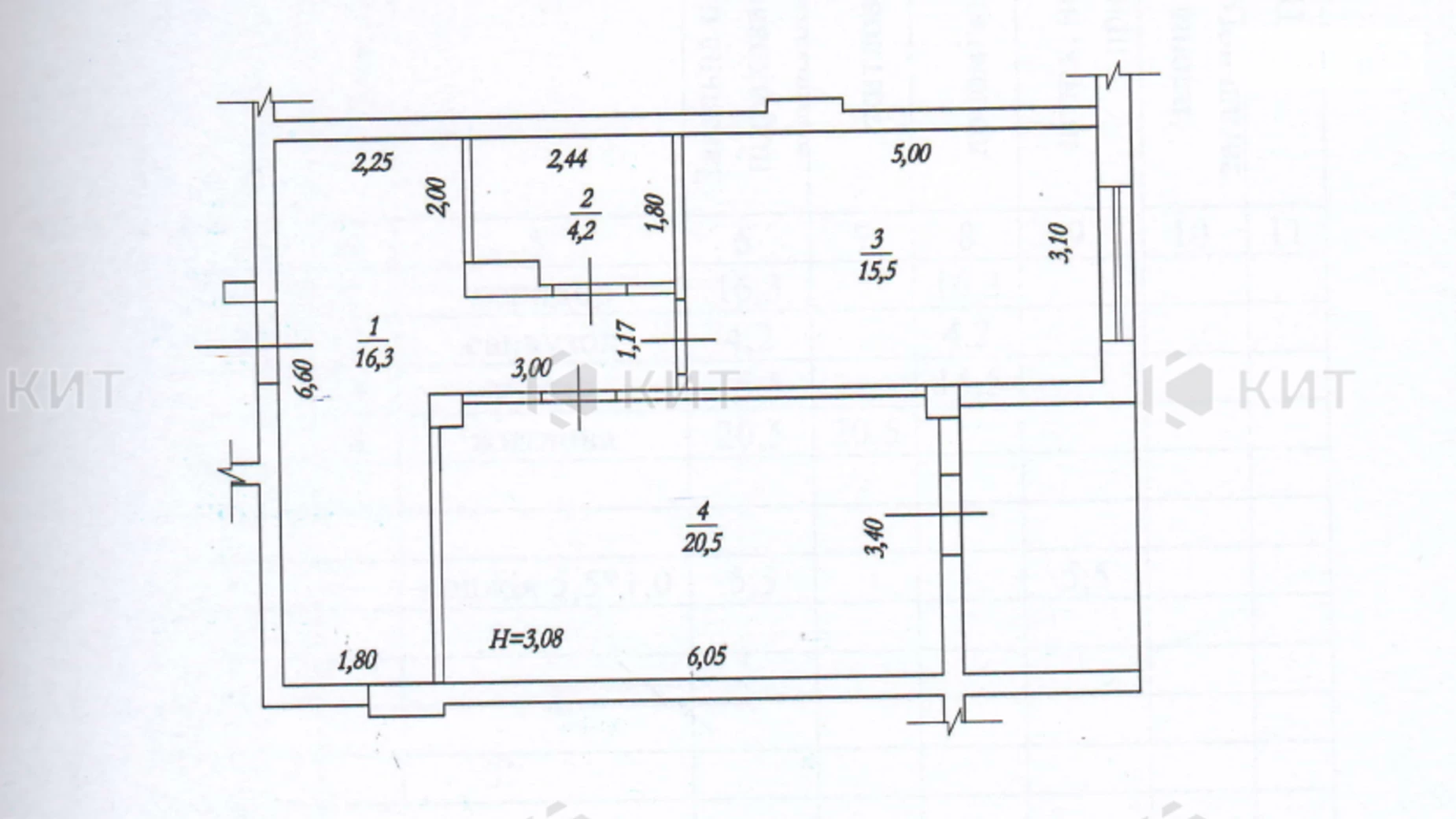Продається 2-кімнатна квартира 58.7 кв. м у Харкові, вул. Свободи, 36 - фото 2